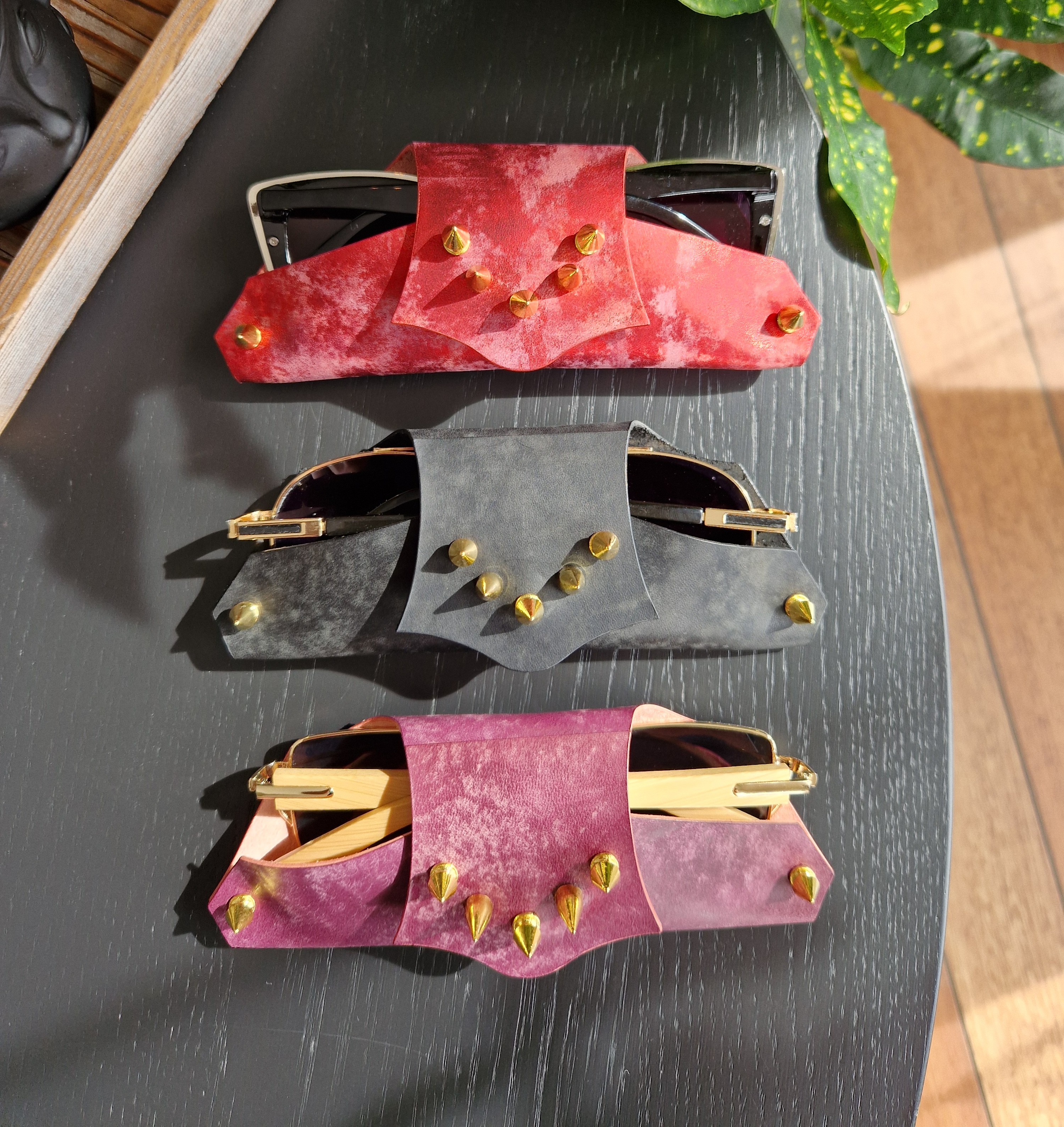 Spike Sunglasses Case