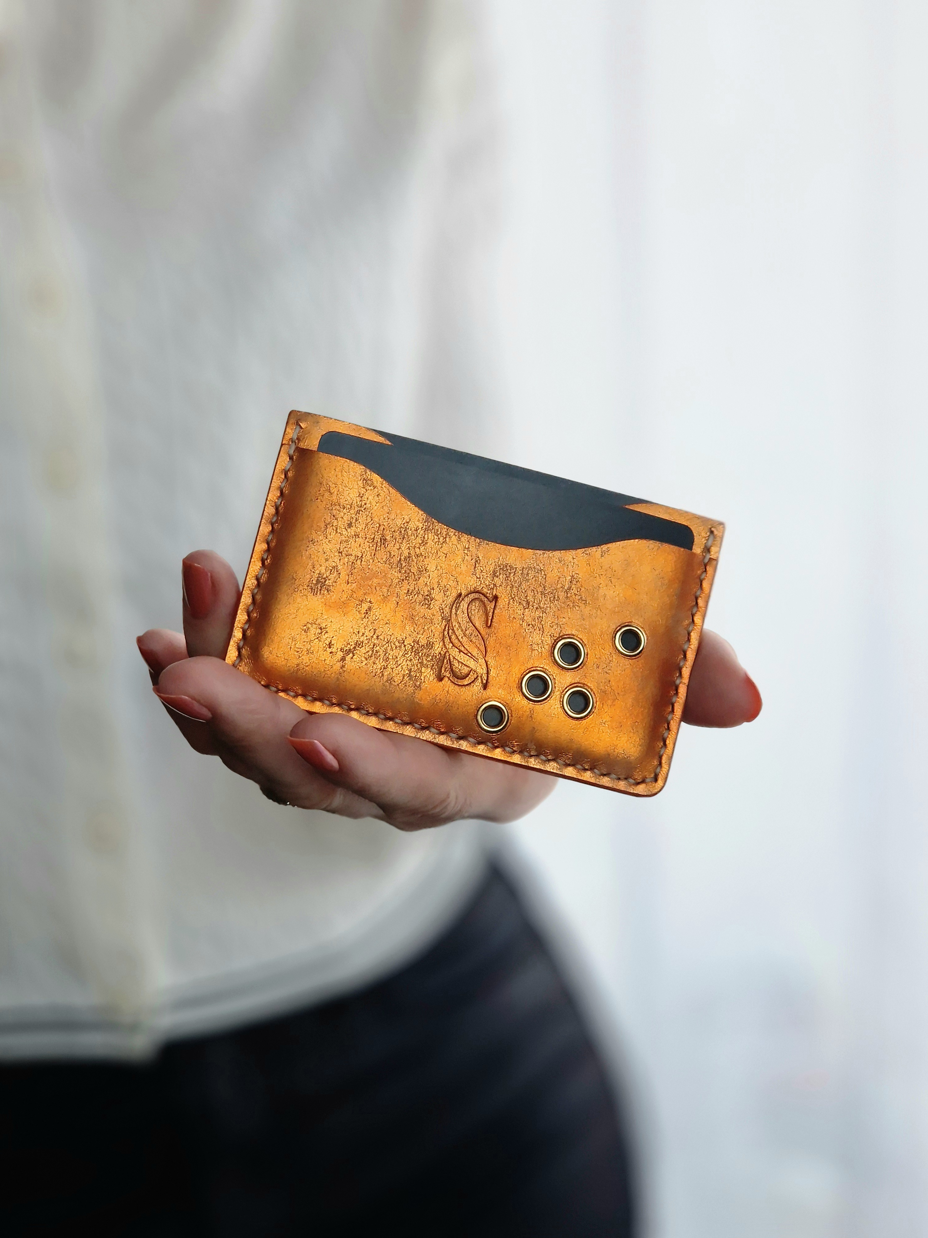 Amber Card Holder
