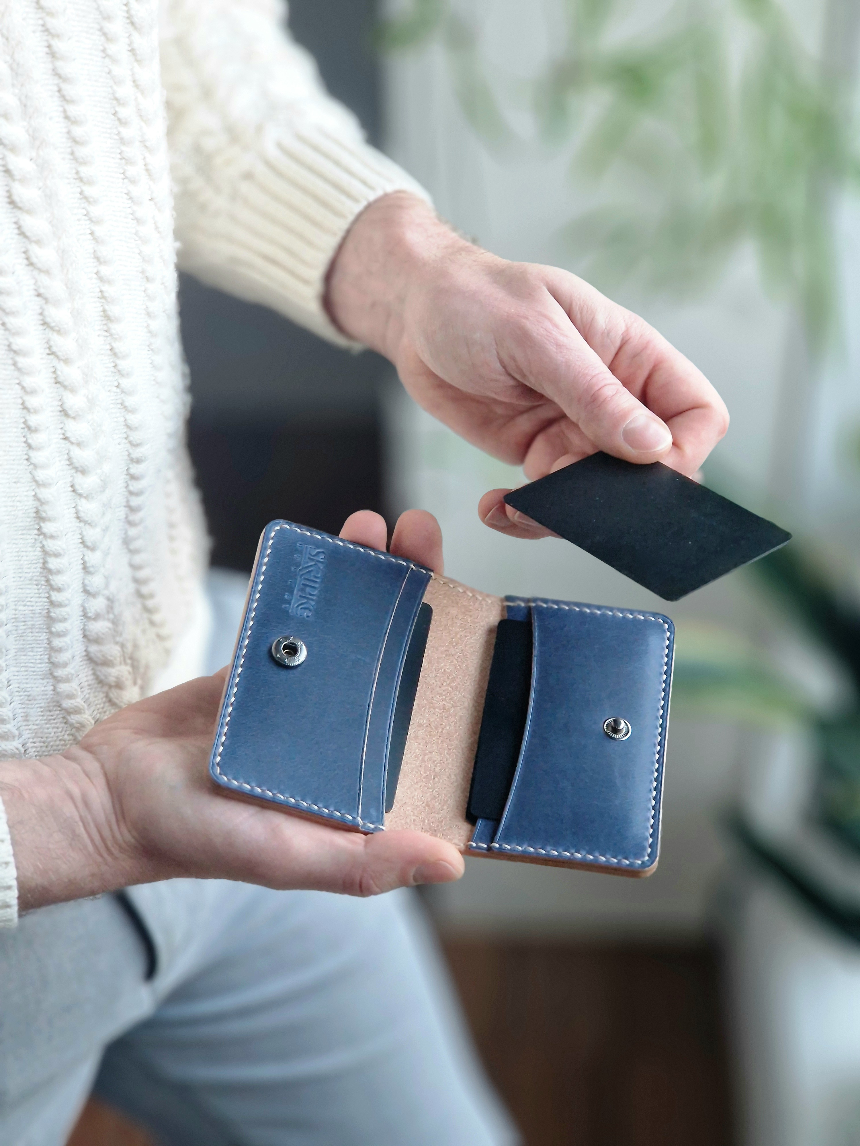 Midnight Navy Wallet