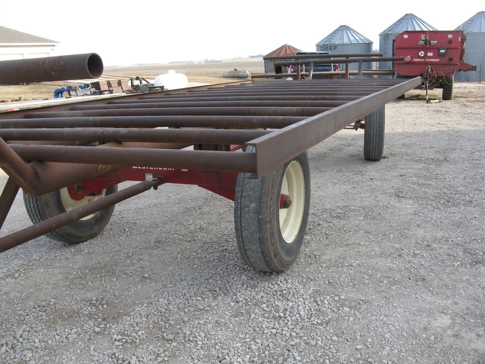 14 round bale hay racks