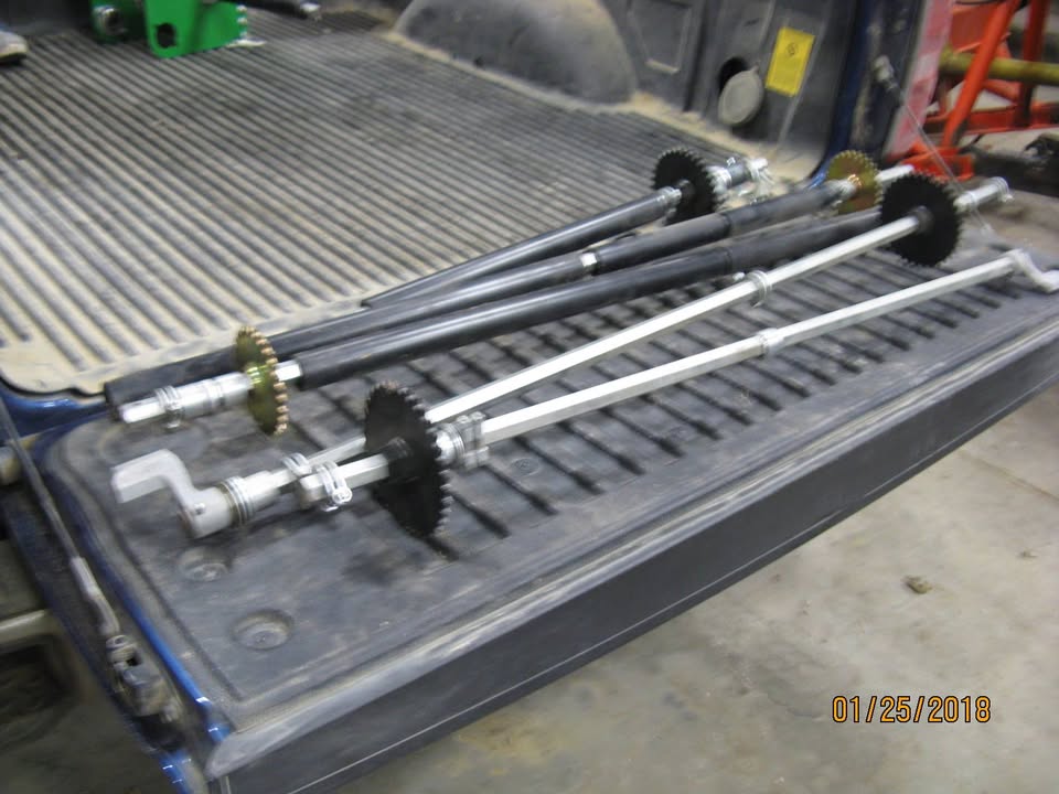  NEW cable PRO drives/ drive shaft,off of a John Deere 1795 planter