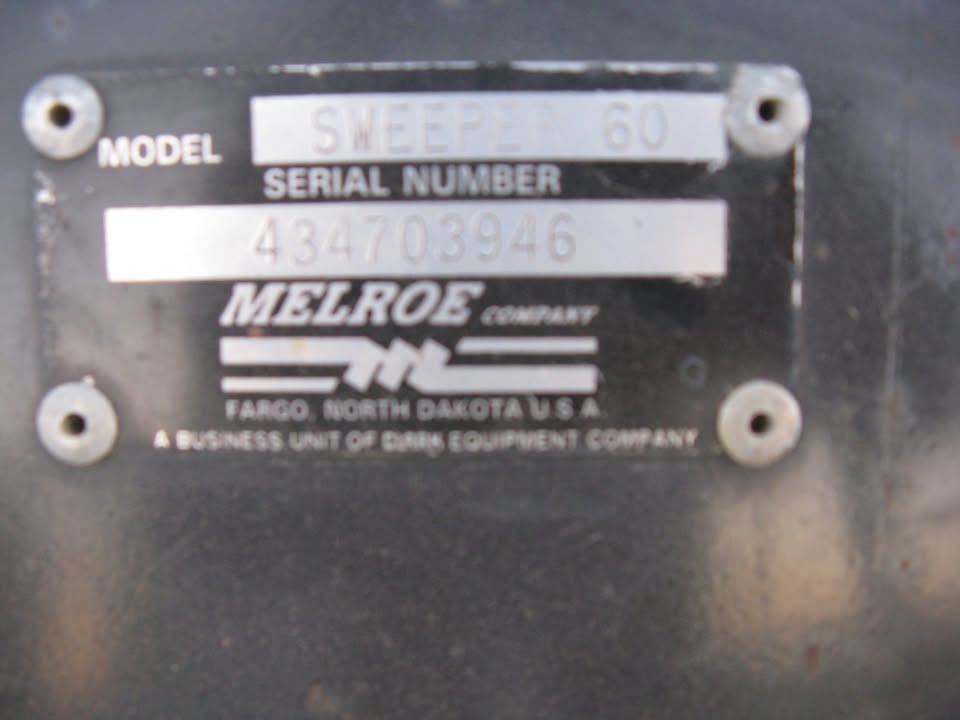 Bobcat sweeper broom
