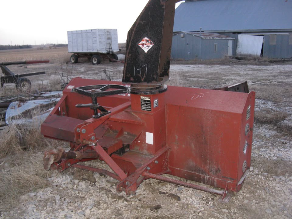 Red Devil 8 foot snow blower