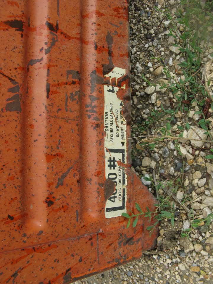 stackable steel storge container 4000#