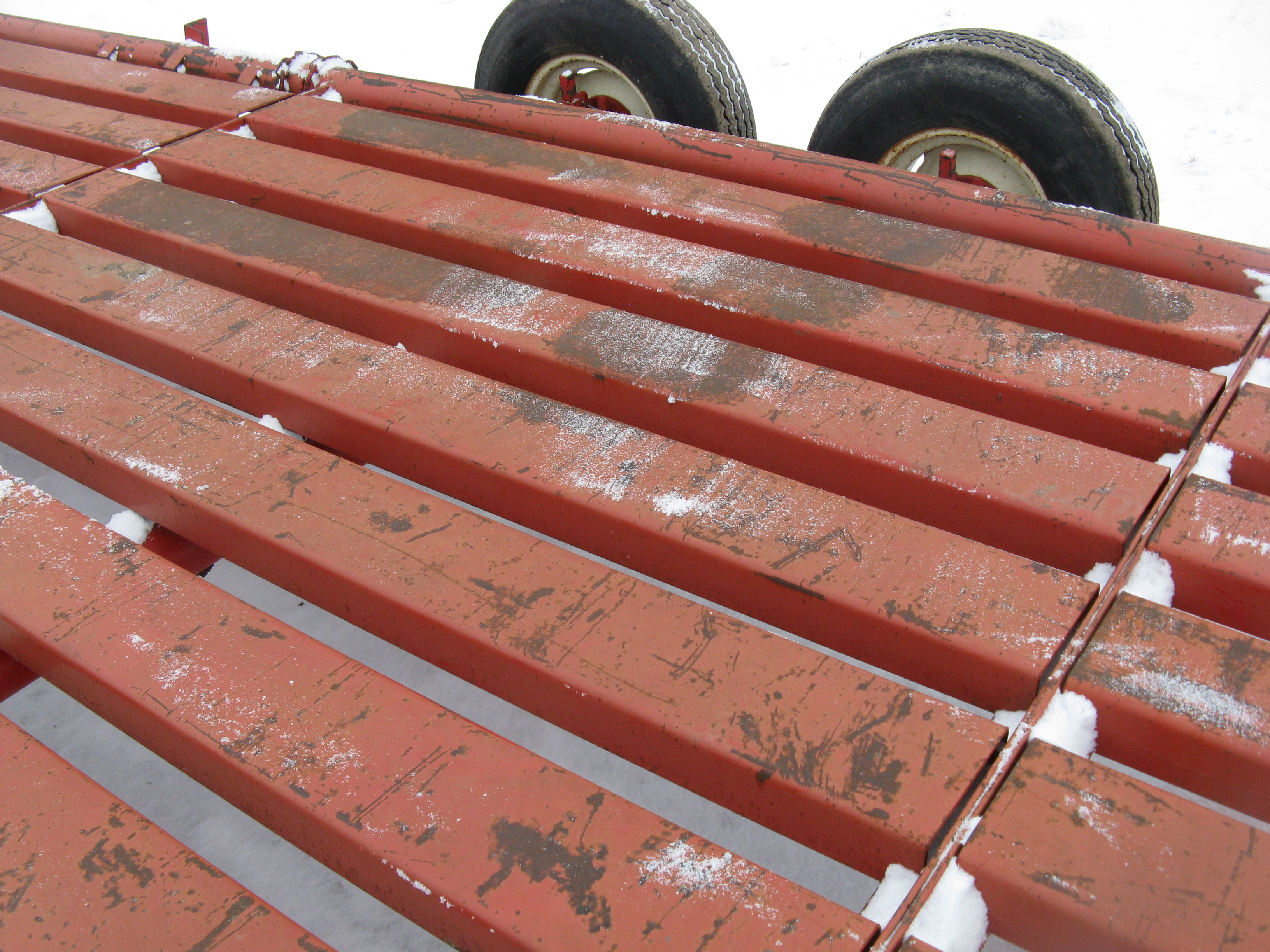 Donahue 28' implement trailer