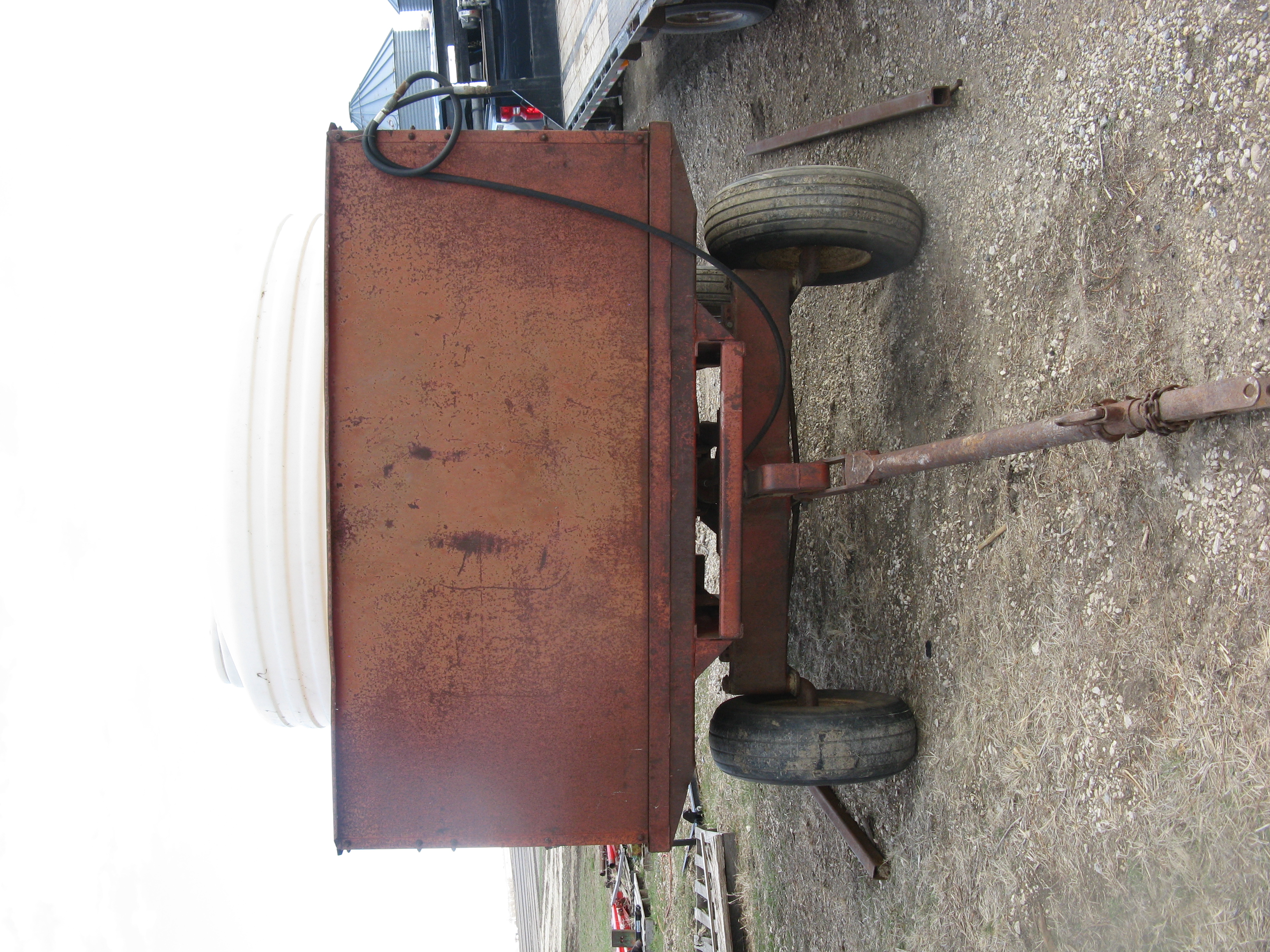 Stanhoist barge wagon with water tank and pump