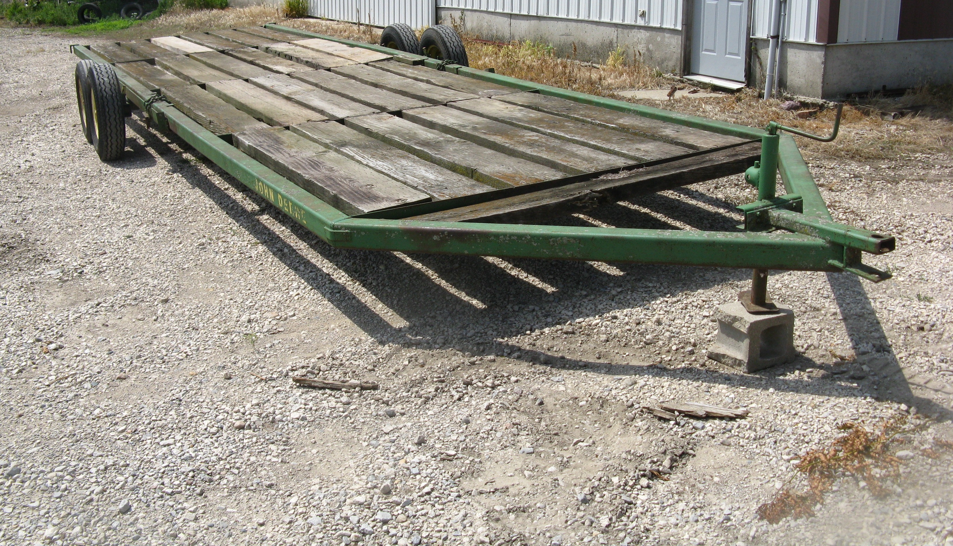 John Deere implement trailer