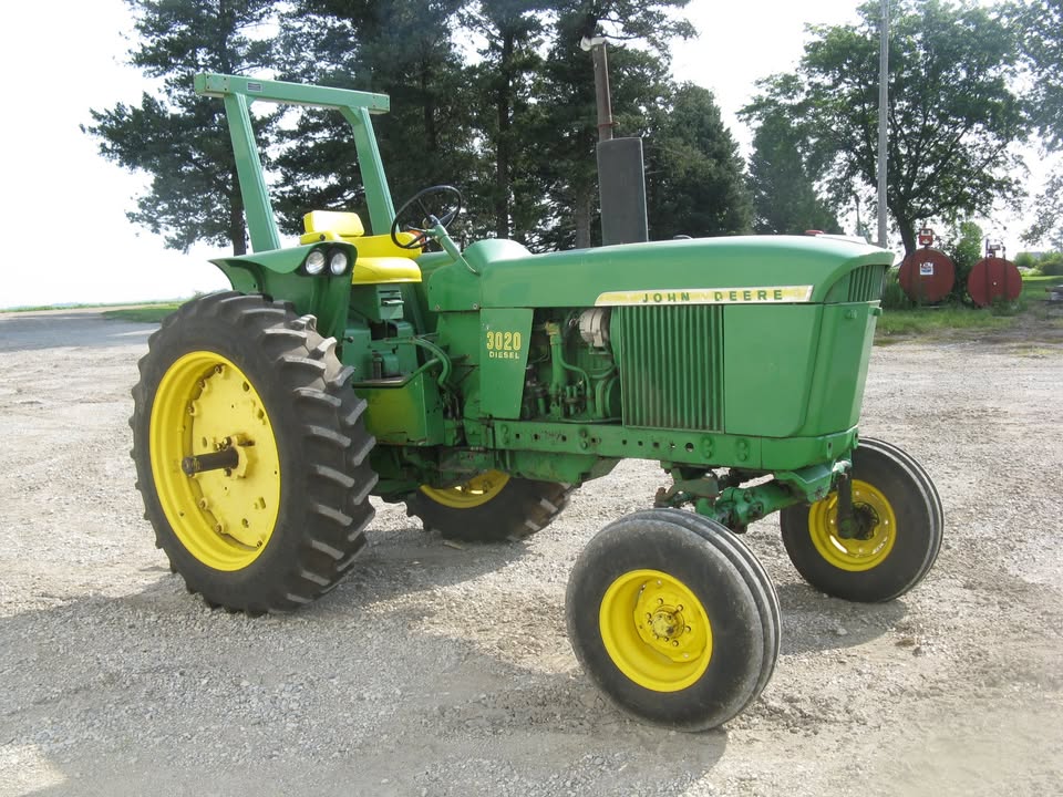 1969 John Deere 3020 diesel tractor