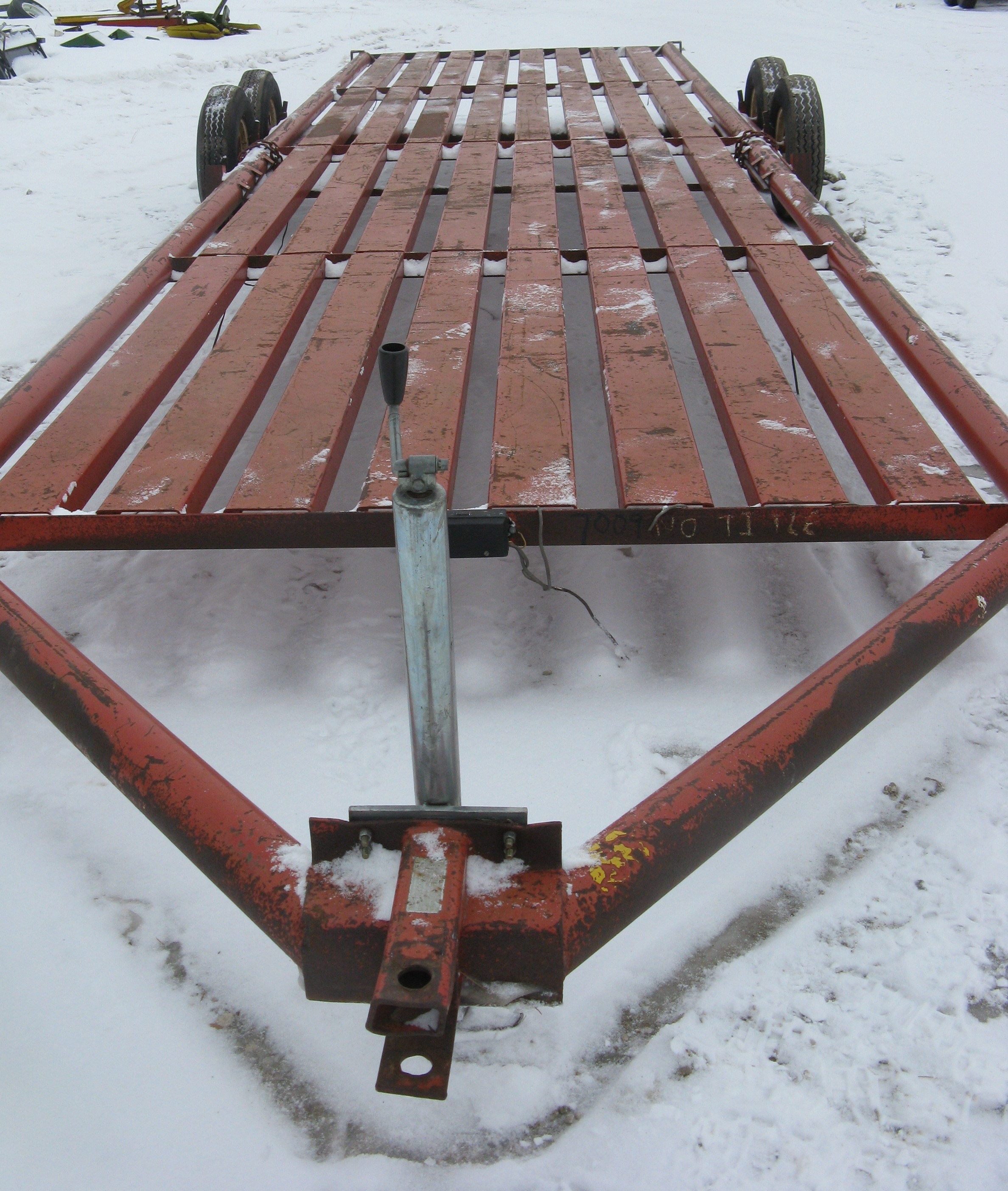 Donahue 28' implement trailer