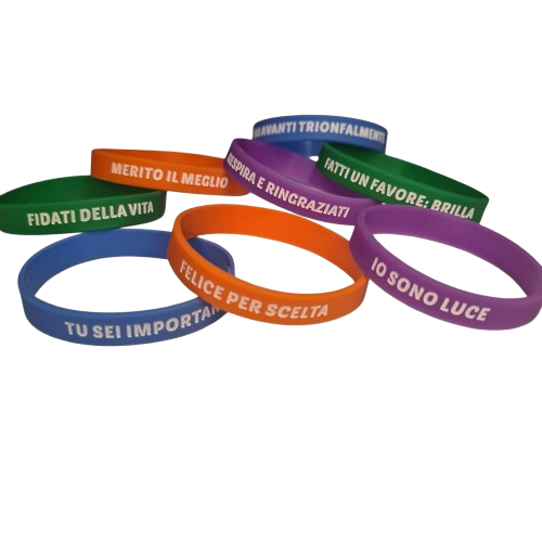Bracciali motivazionali incisi