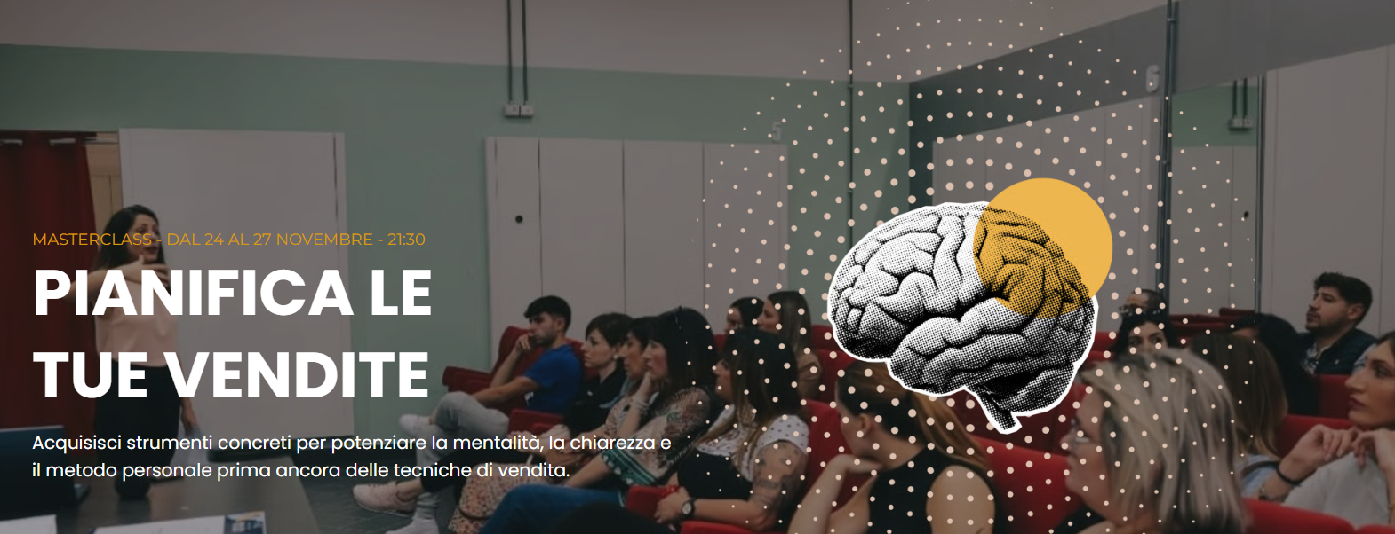 Mastercalss - Pianifica le tue Vendite