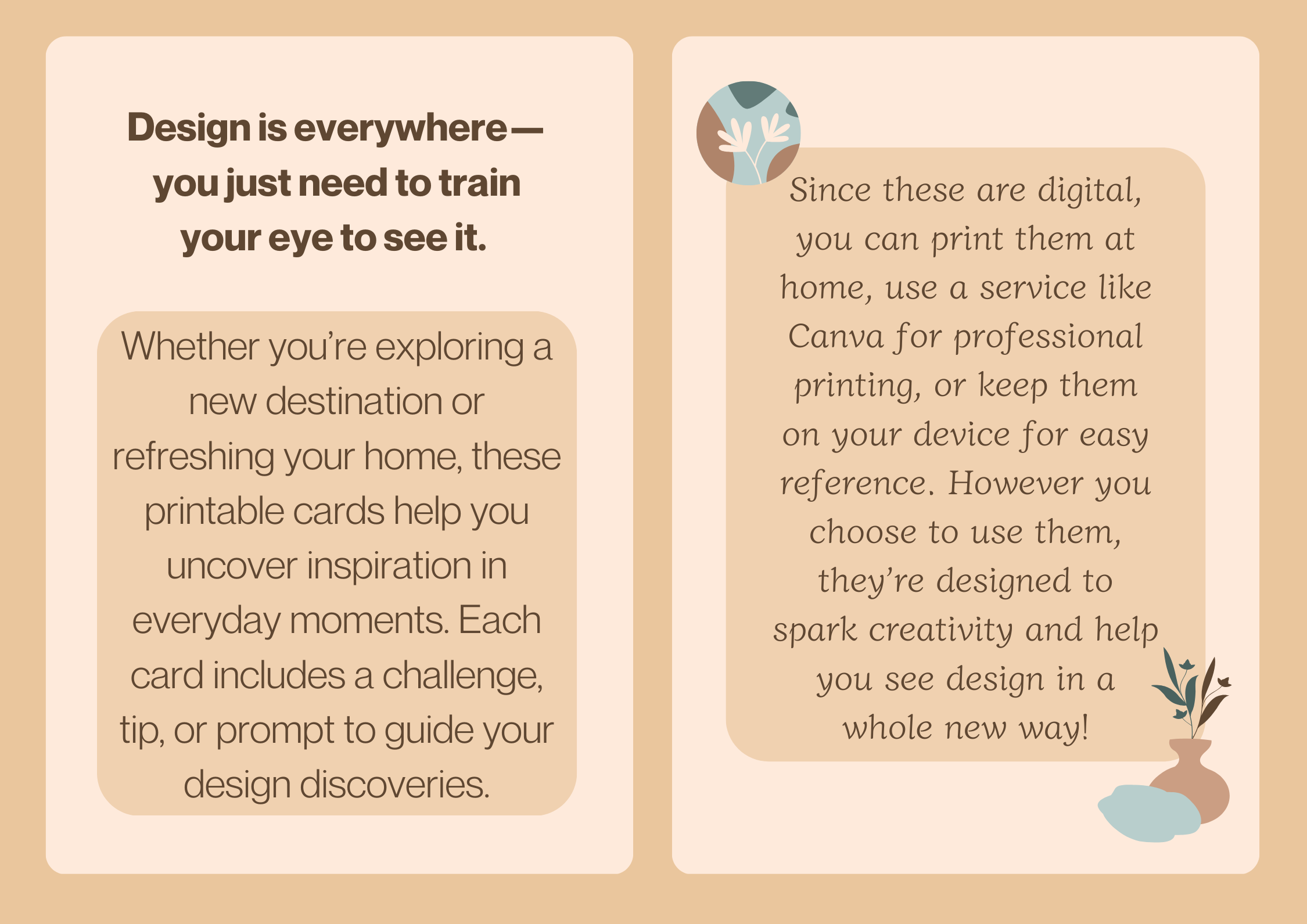 Travel Design Inspiration Cards