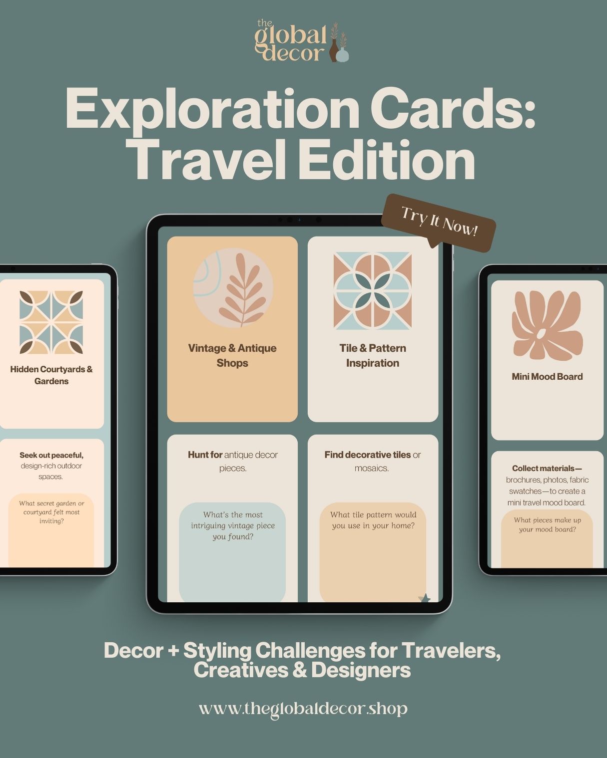 Travel Design Inspiration Cards