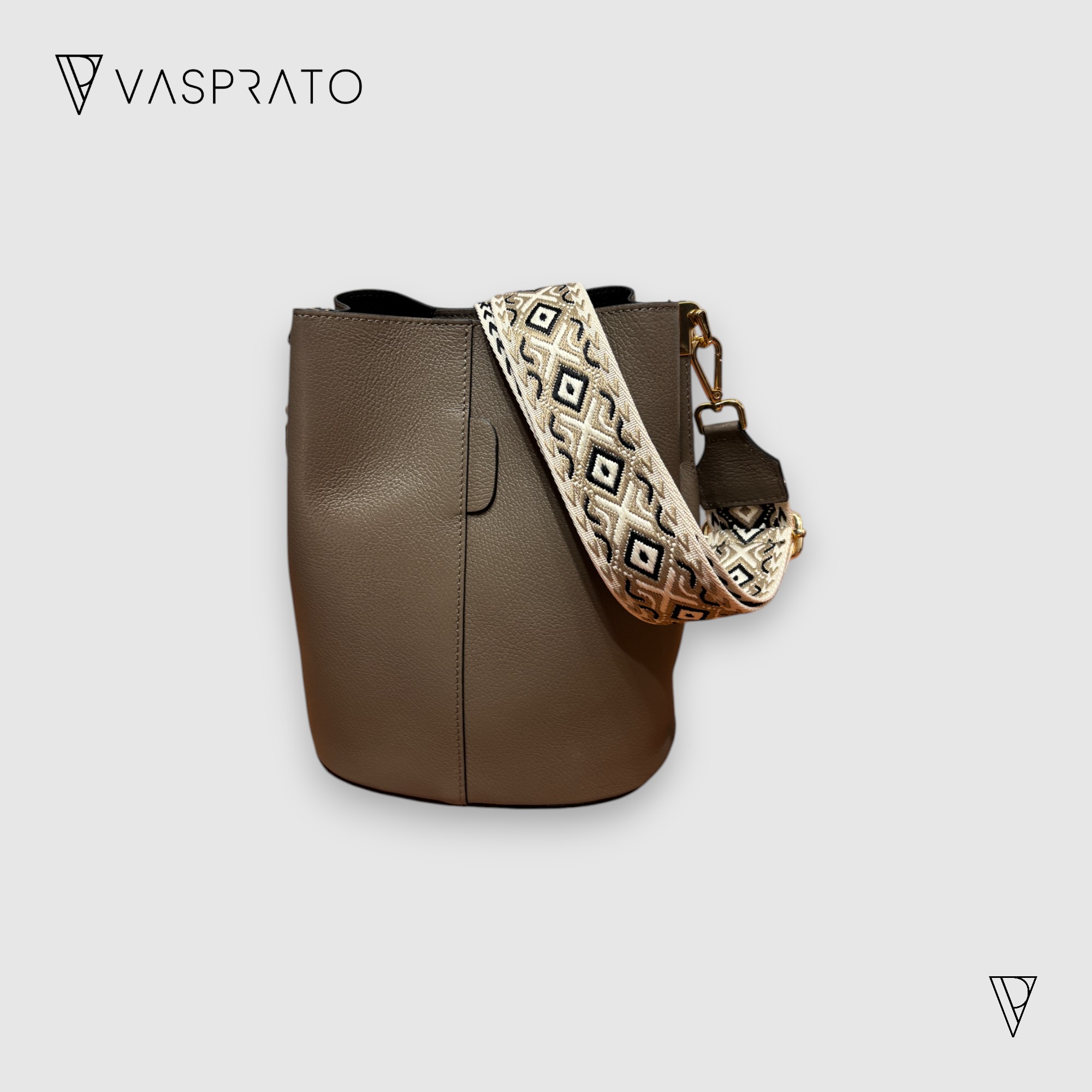 Bolso bucket de piel auténtica para mujer - diseño sofisticado y funcional | Vasprato