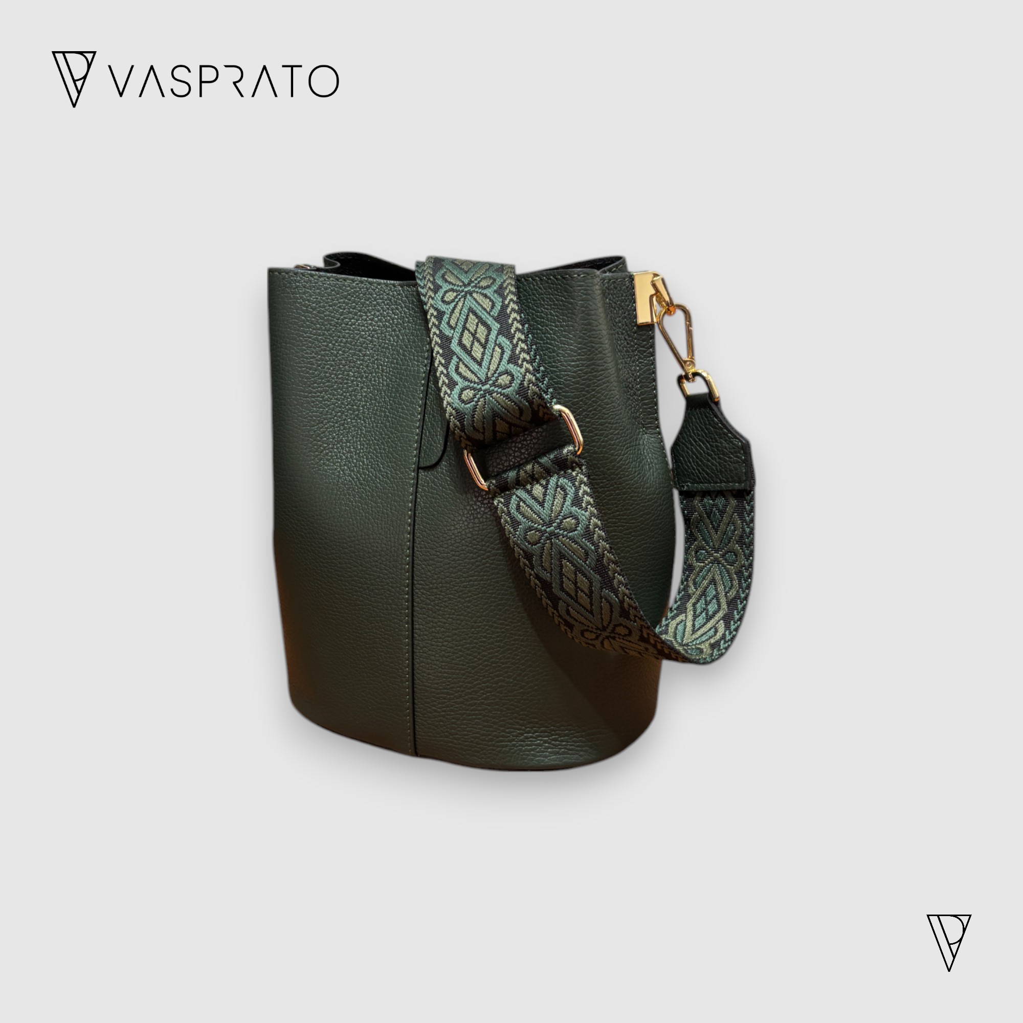 Bolso bucket de piel auténtica para mujer - diseño sofisticado y funcional | Vasprato