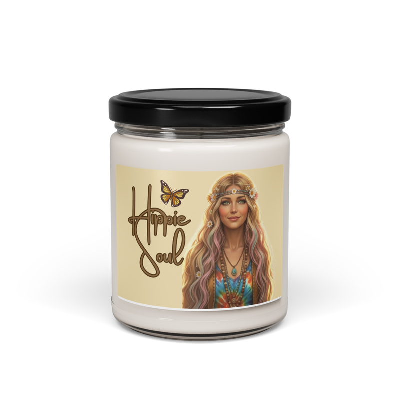 Hippie Soul-Scented Soy Candle
