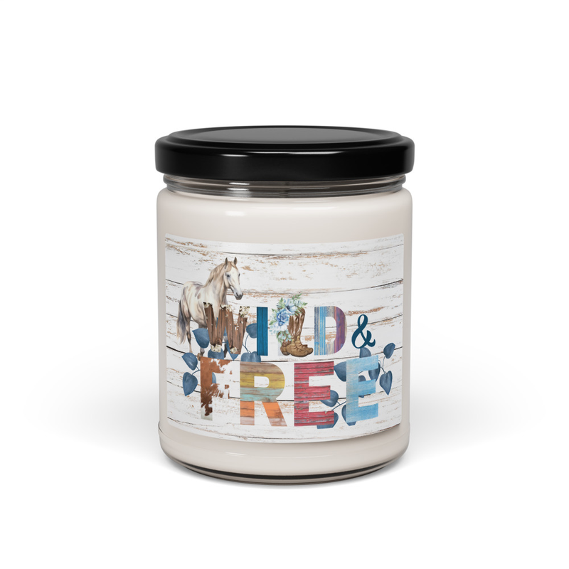 Wild & Free Scented Soy Candle