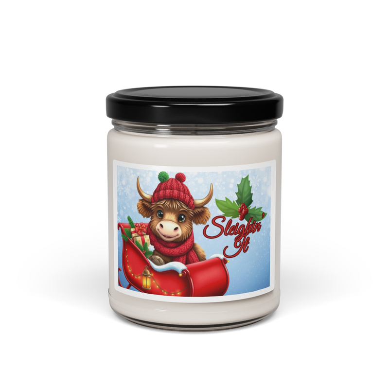 Sleighin' It Scented Soy Candle