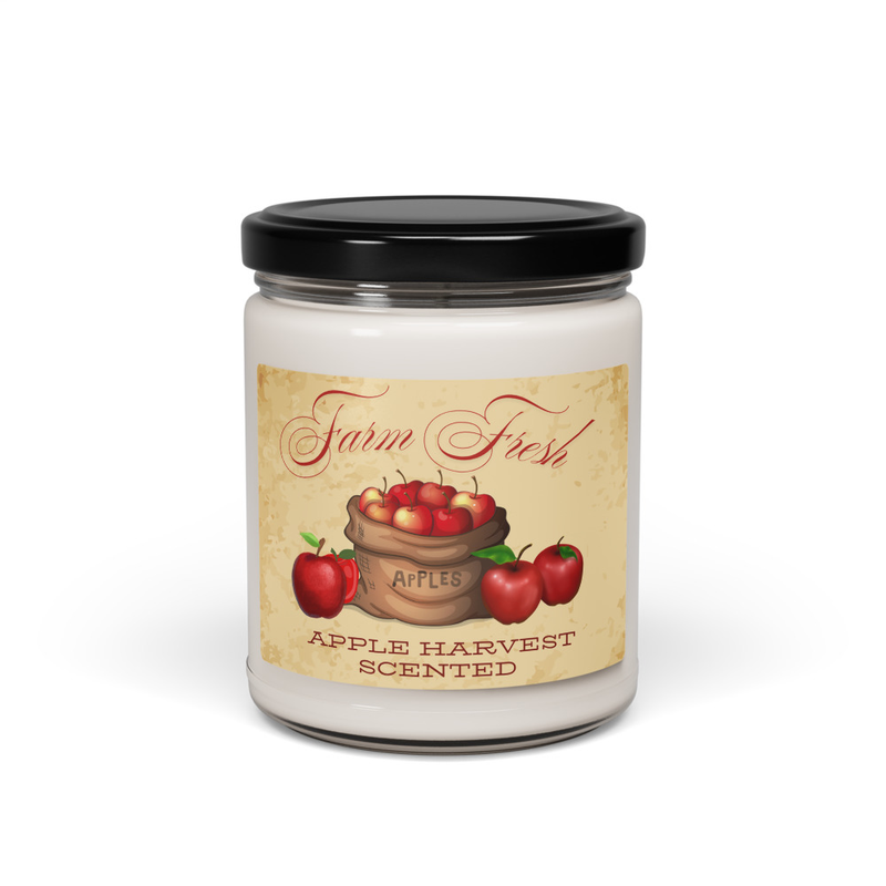 'Farm Fesh' Apple Harvest Scented Soy Candle
