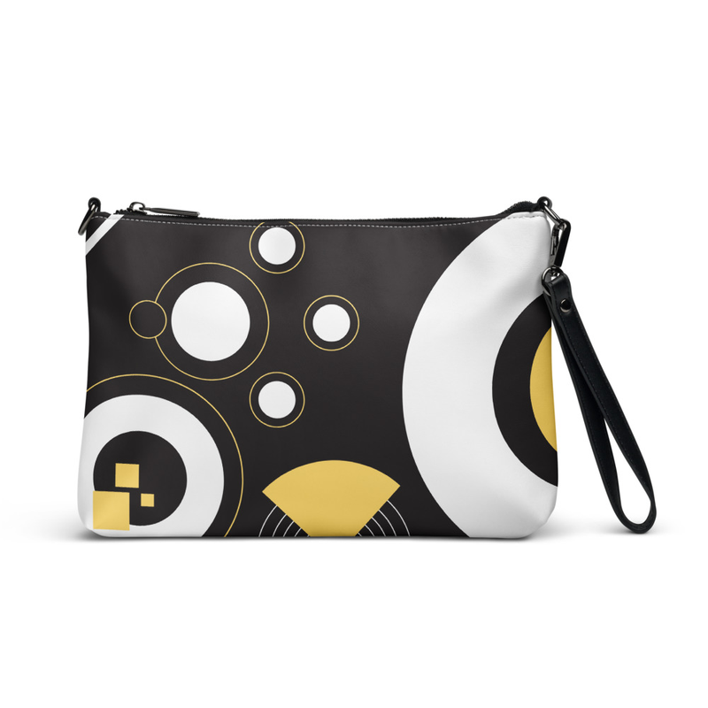 Geometric Pattern Crossbody Bag