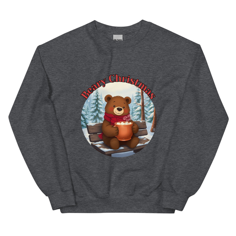 Beary Christmas - Cozy Bear Hot Cocoa Sweatshirt
