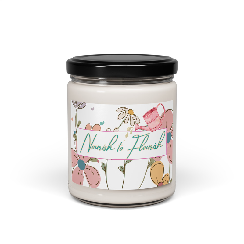 Nourish to Flourish Scented Soy Candle