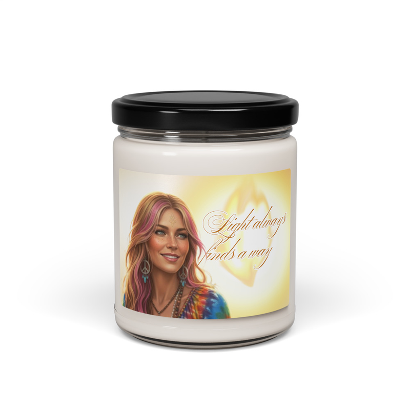 Light Always Finds a Way-Inspirational Scented Soy Candle
