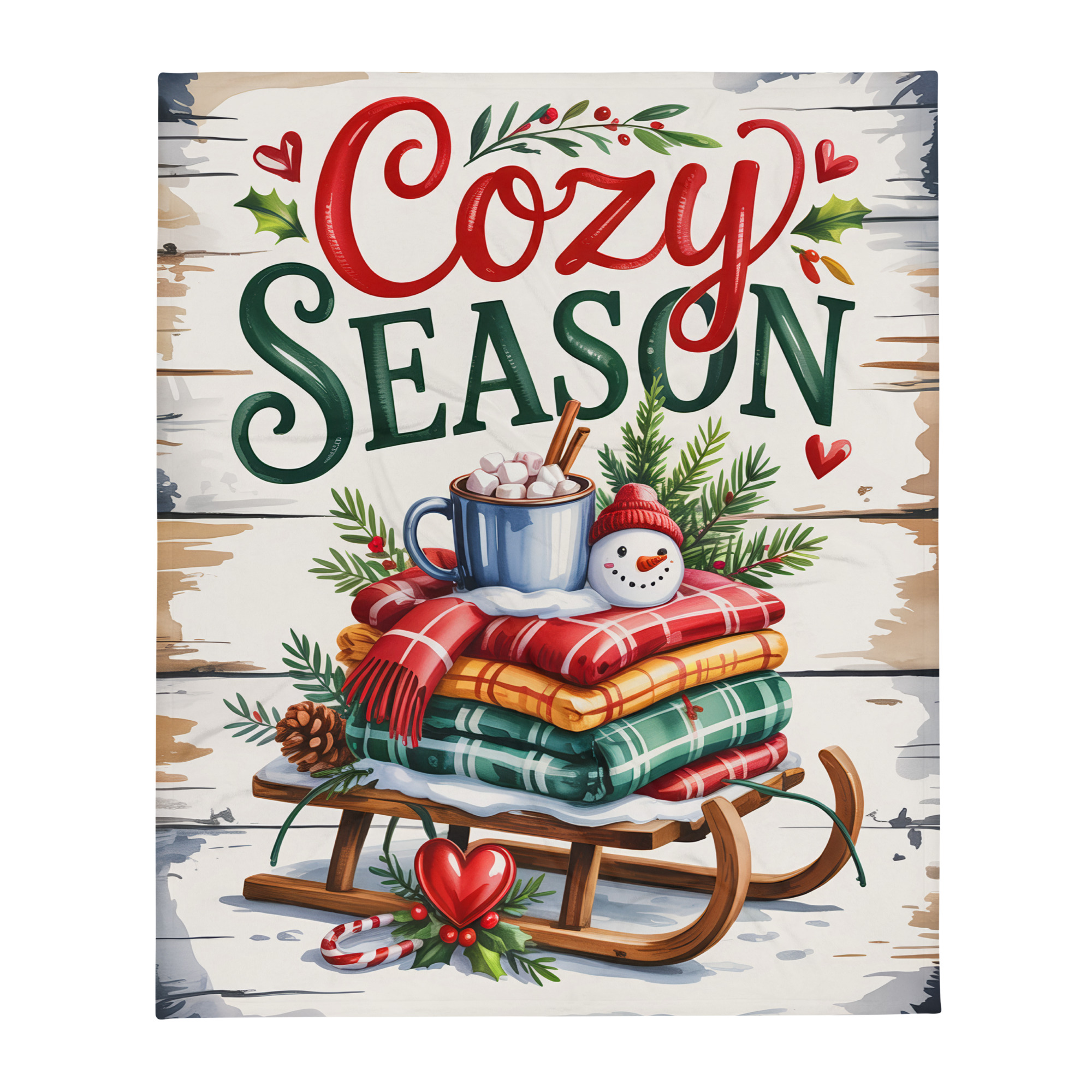 Cozy Season Throw Blanket (3 Sizes)