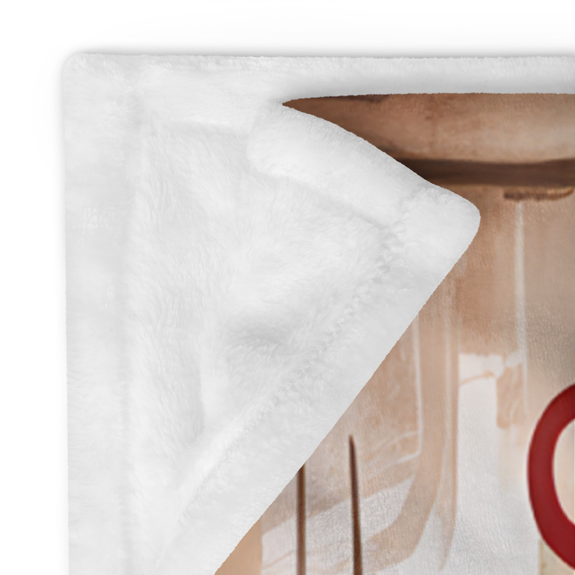 Old Fashioned Hot Cocoa Throw Blanket (3 Sizes)