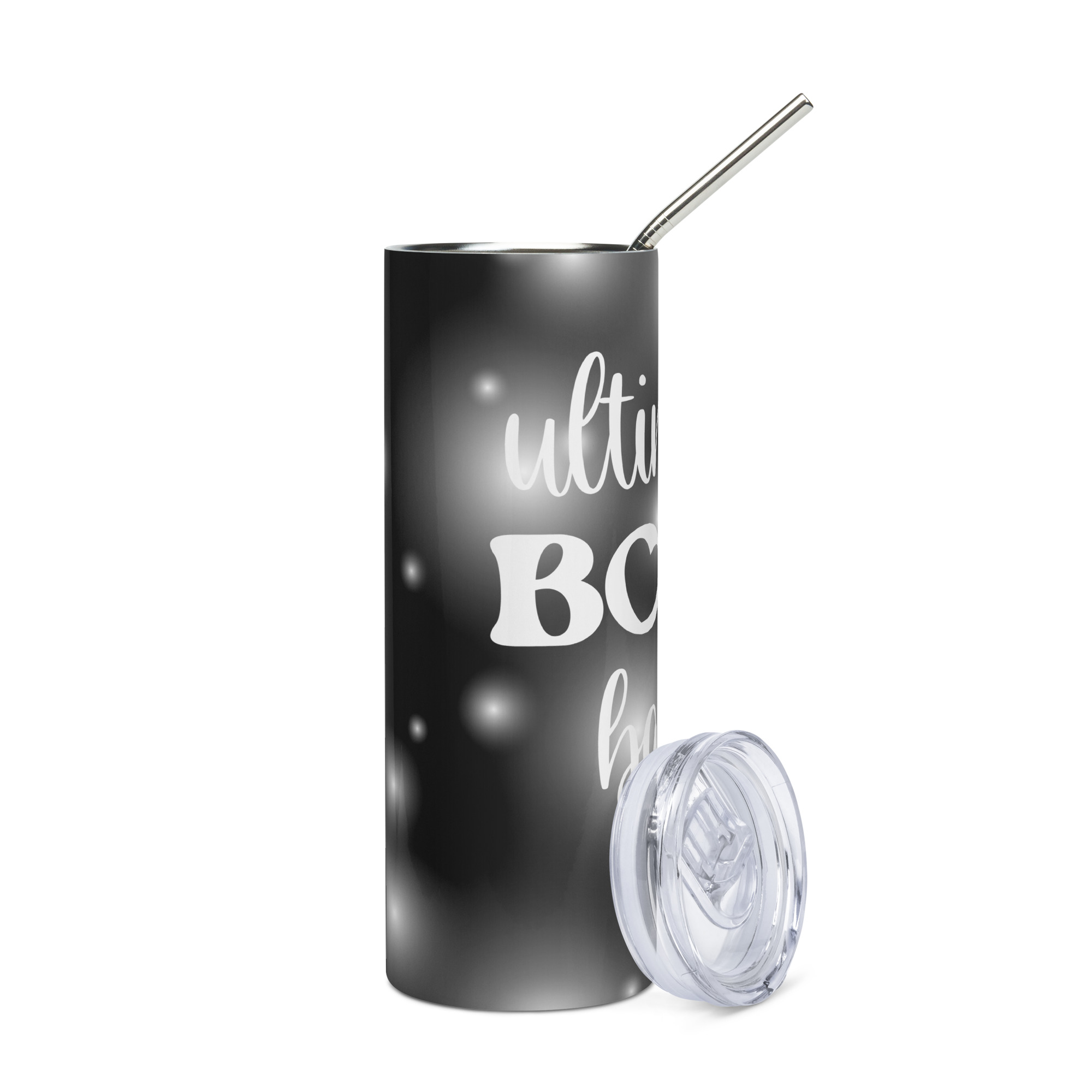Ultimate Boss Babe Sparkle Tumbler - Stainless Steel 20oz