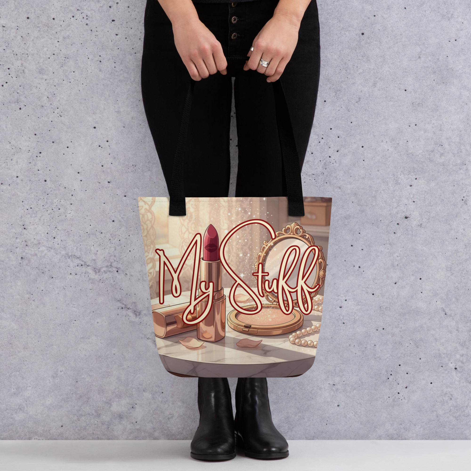 Makeup-themed Tote Bag
