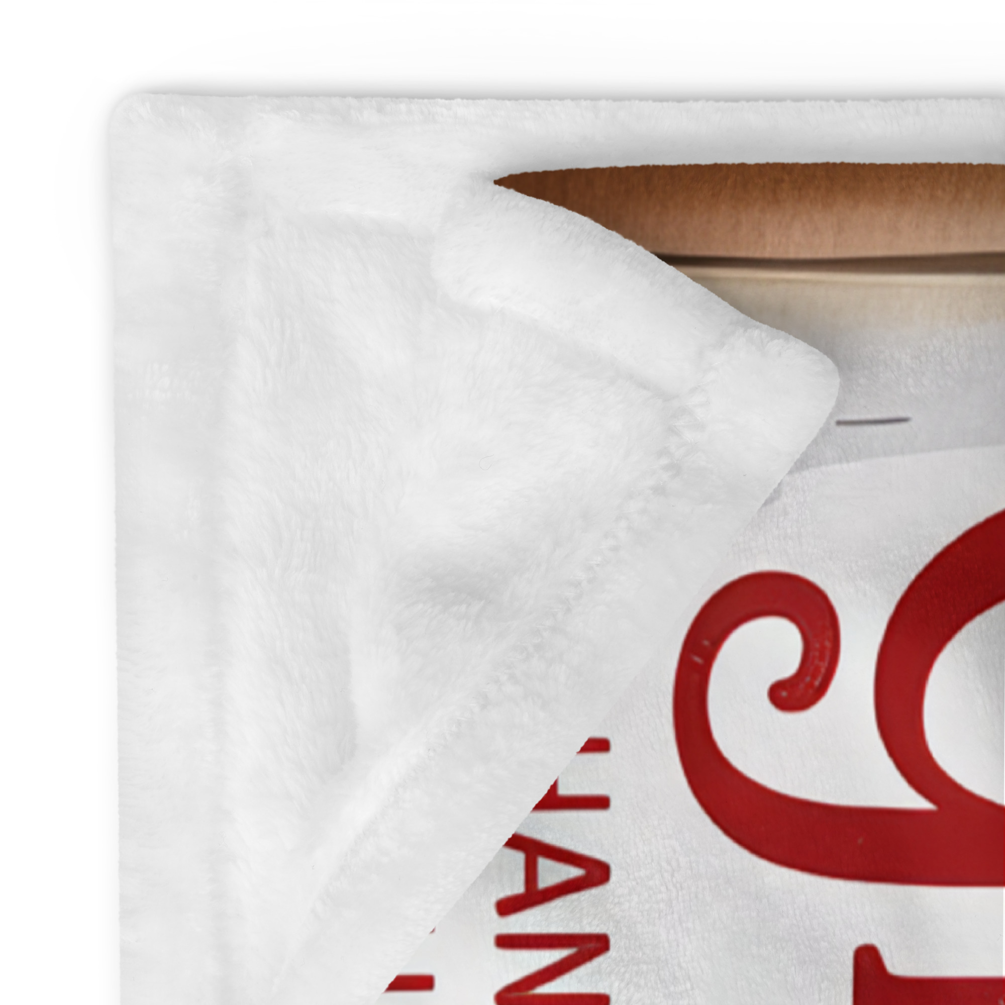 Always Fresh Gingerbread Throw Blanket