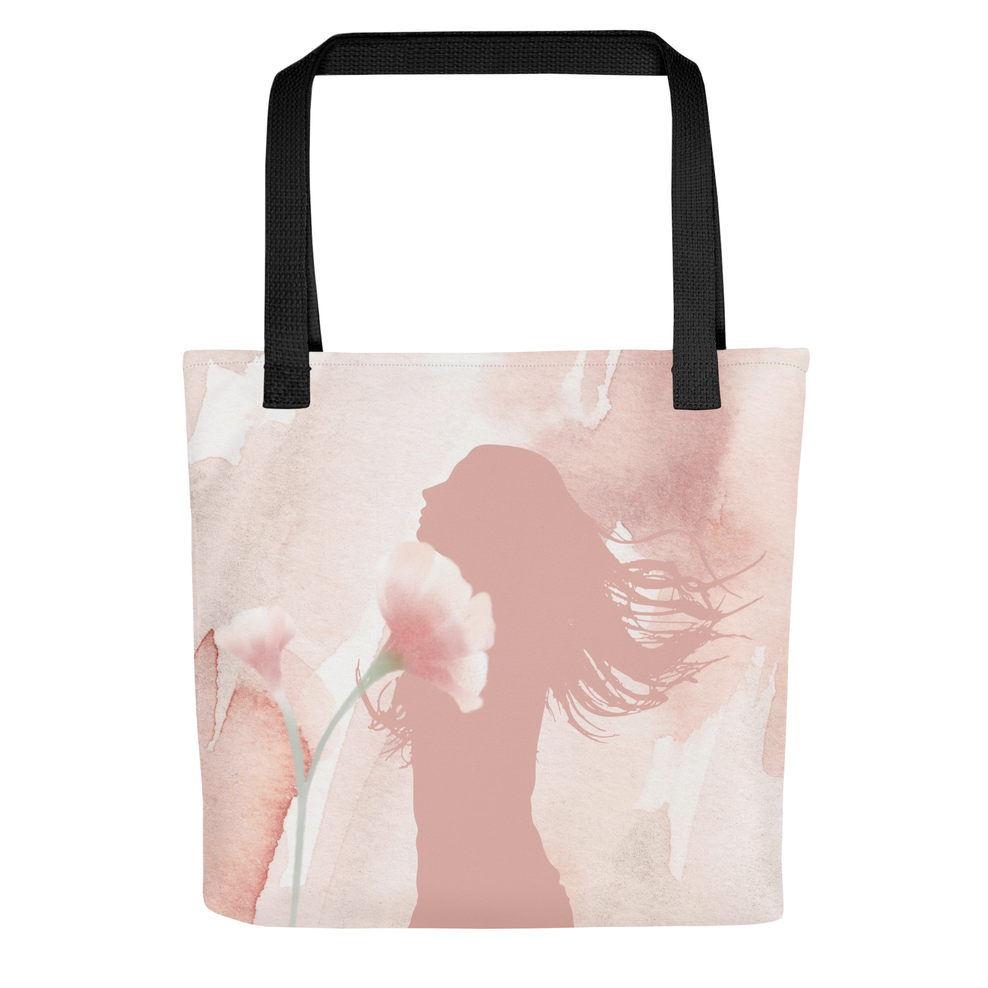 Artistic Silhouette Tote Bag