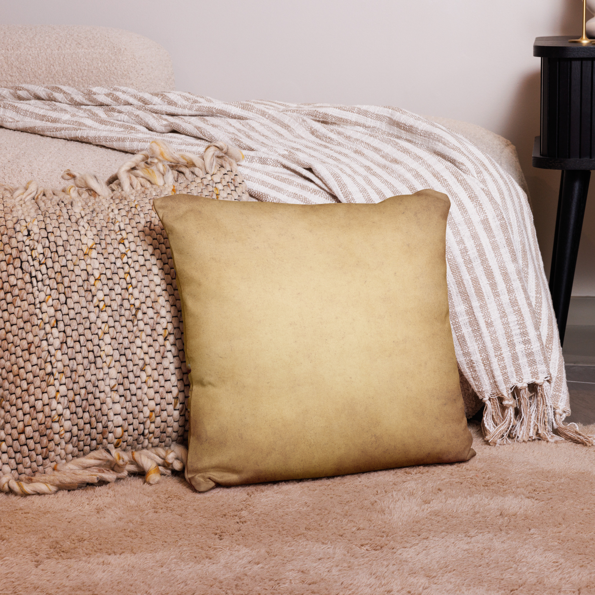 Cute Baby Elephant 18' x 18' Decorative Throw Pillow