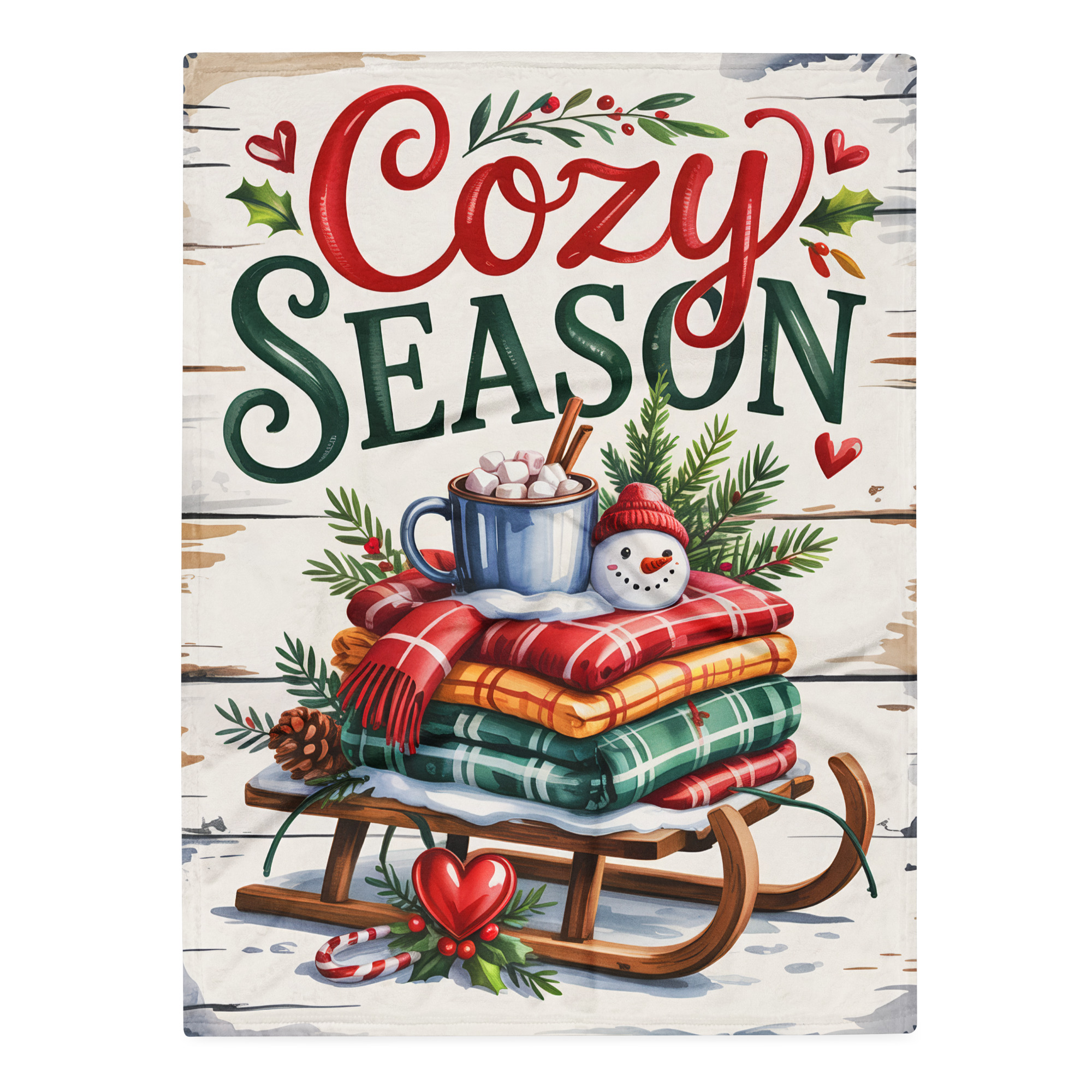 Cozy Season Throw Blanket (3 Sizes)