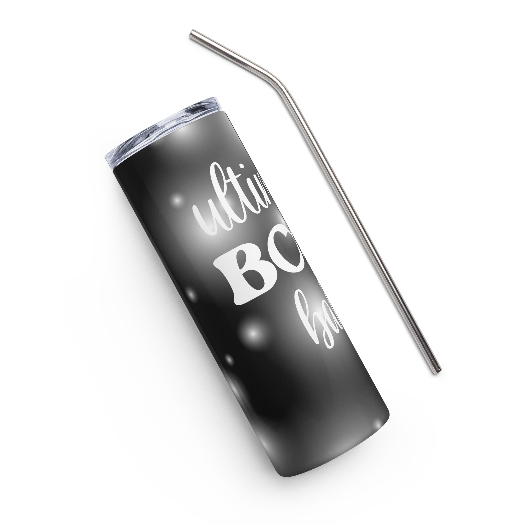 Ultimate Boss Babe Sparkle Tumbler - Stainless Steel 20oz