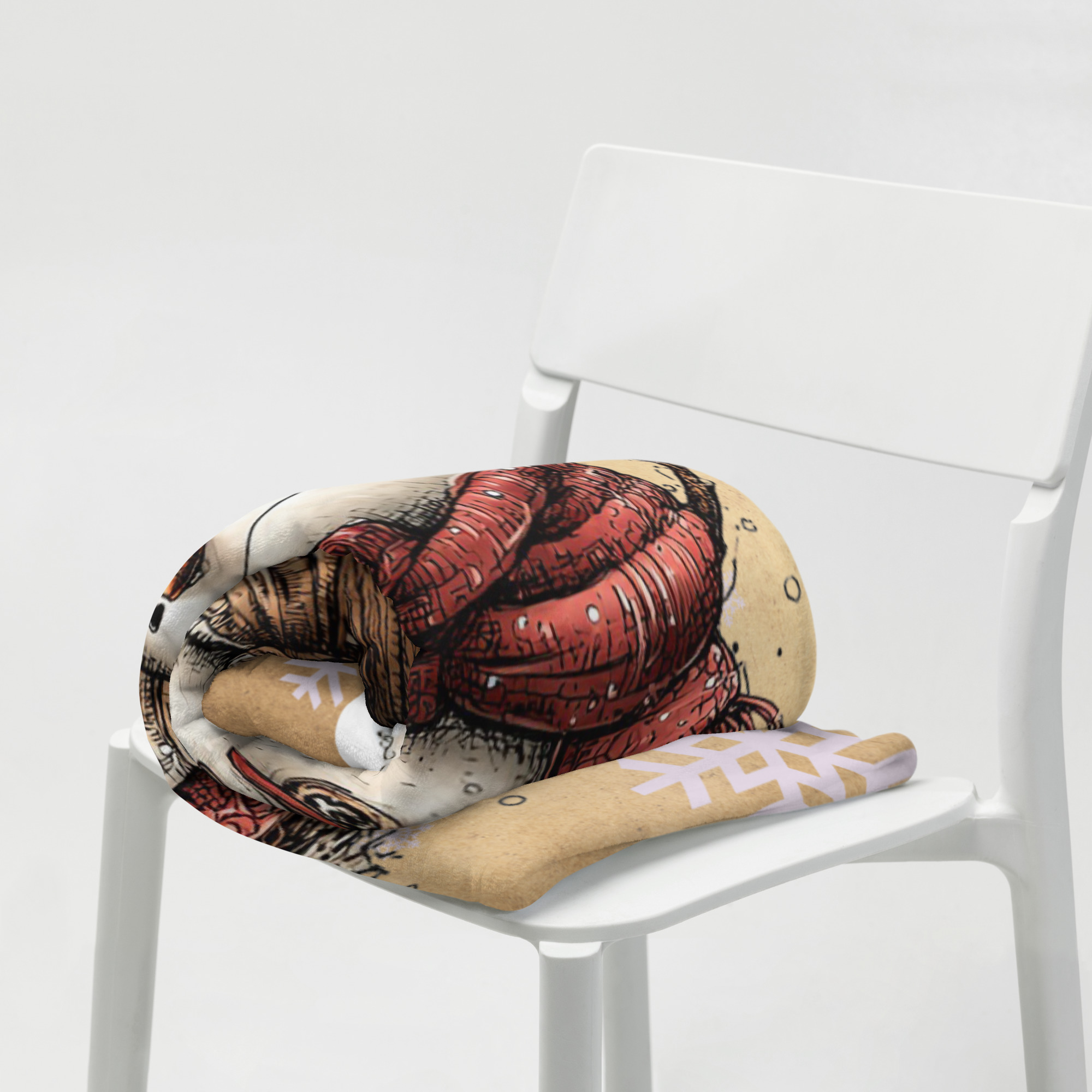 Snuggle Up with Joy: Vintage Whimsical Snowman 50" x 60" Throw Blanket