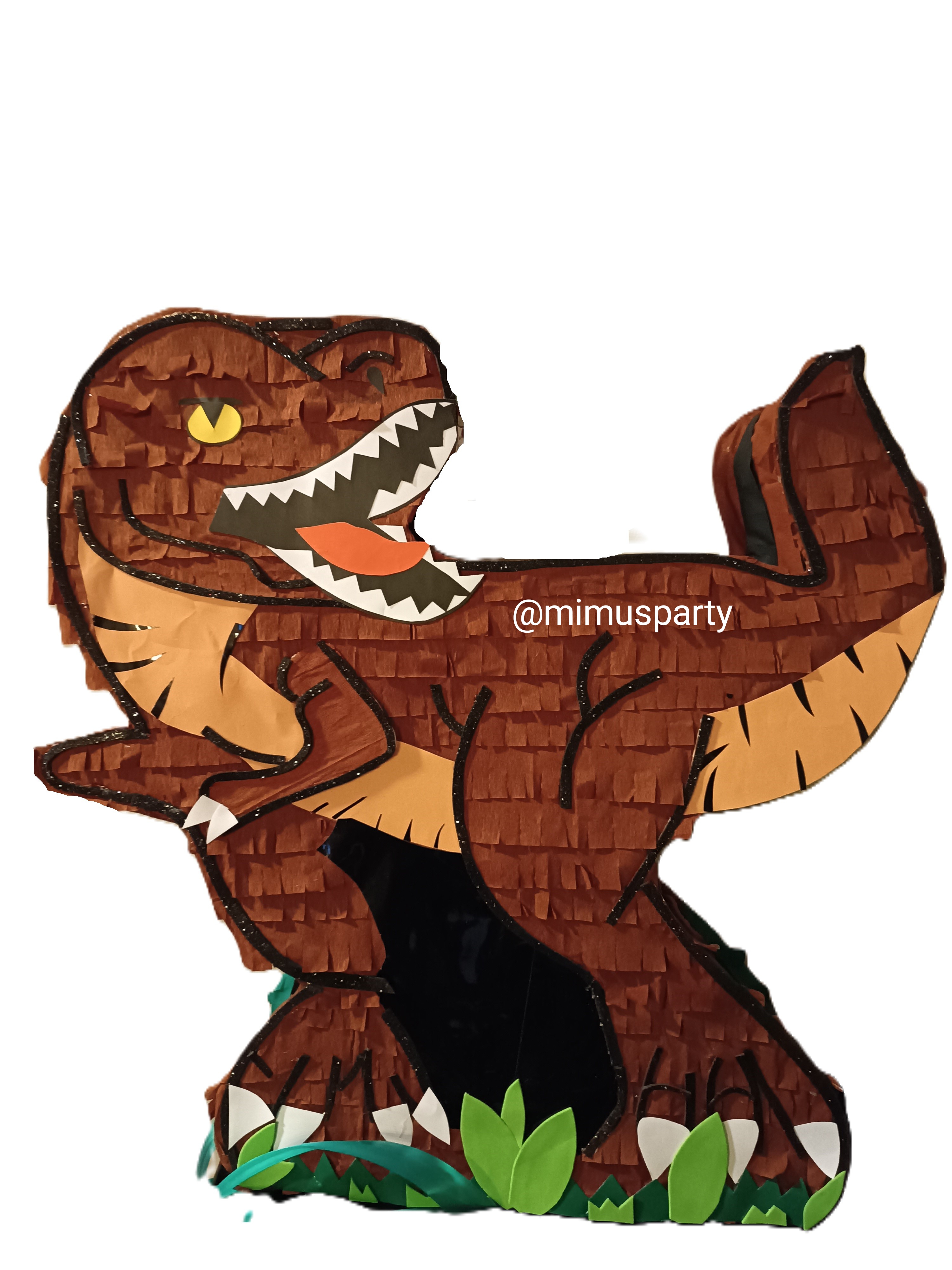 Brown Dinosaur Piñata