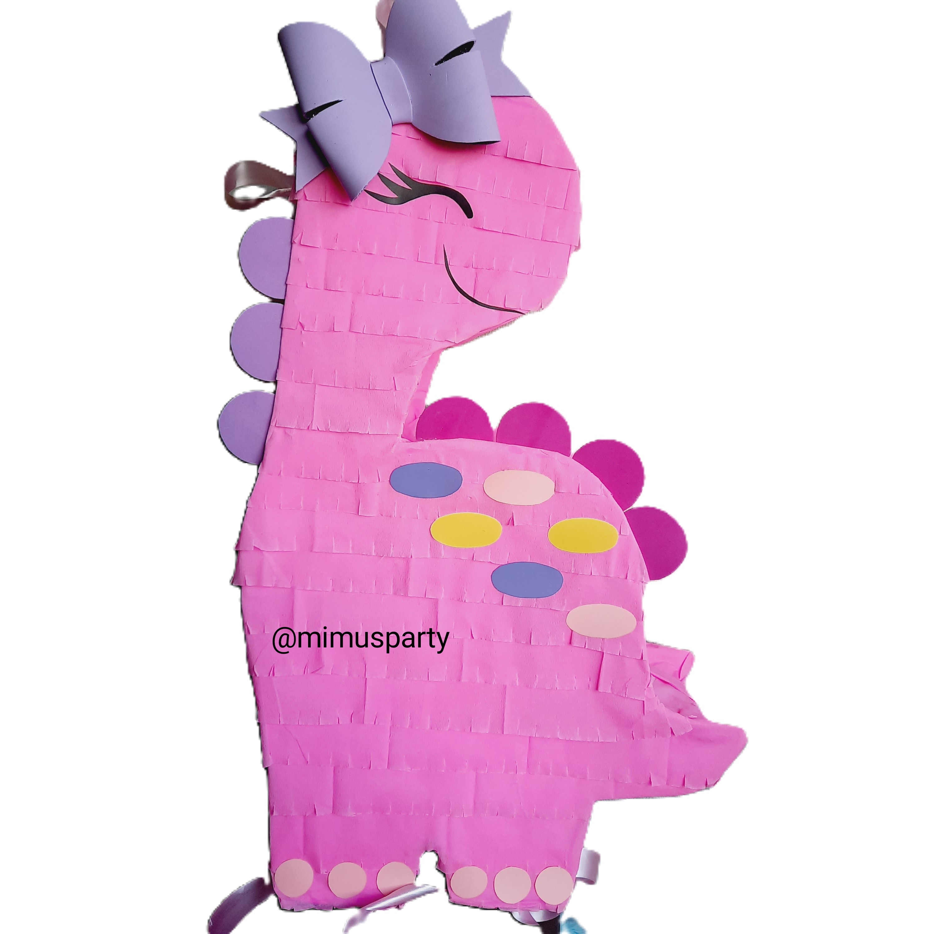 Pink Dinosaur Piñata