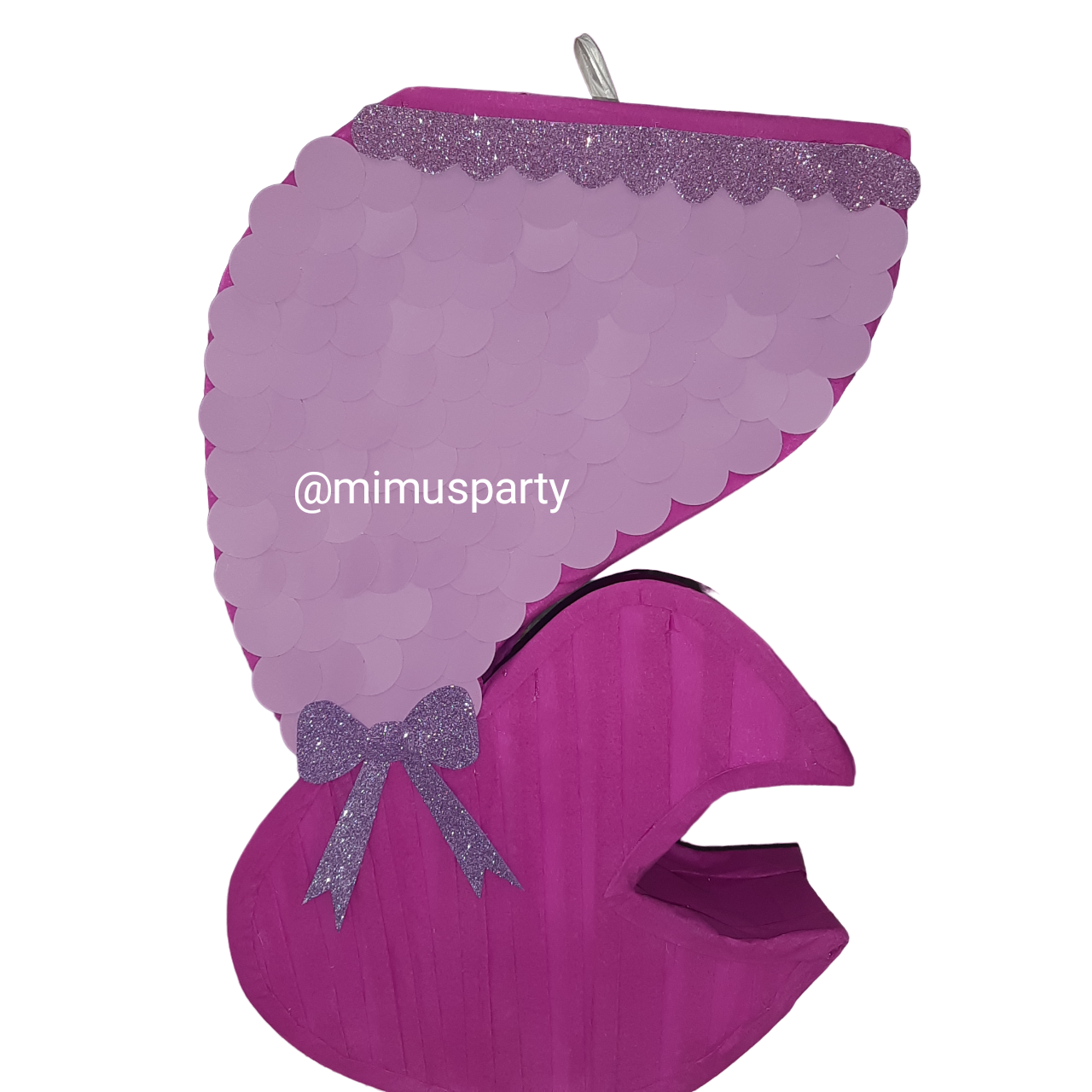 Pink Mermaid Tail Piñata