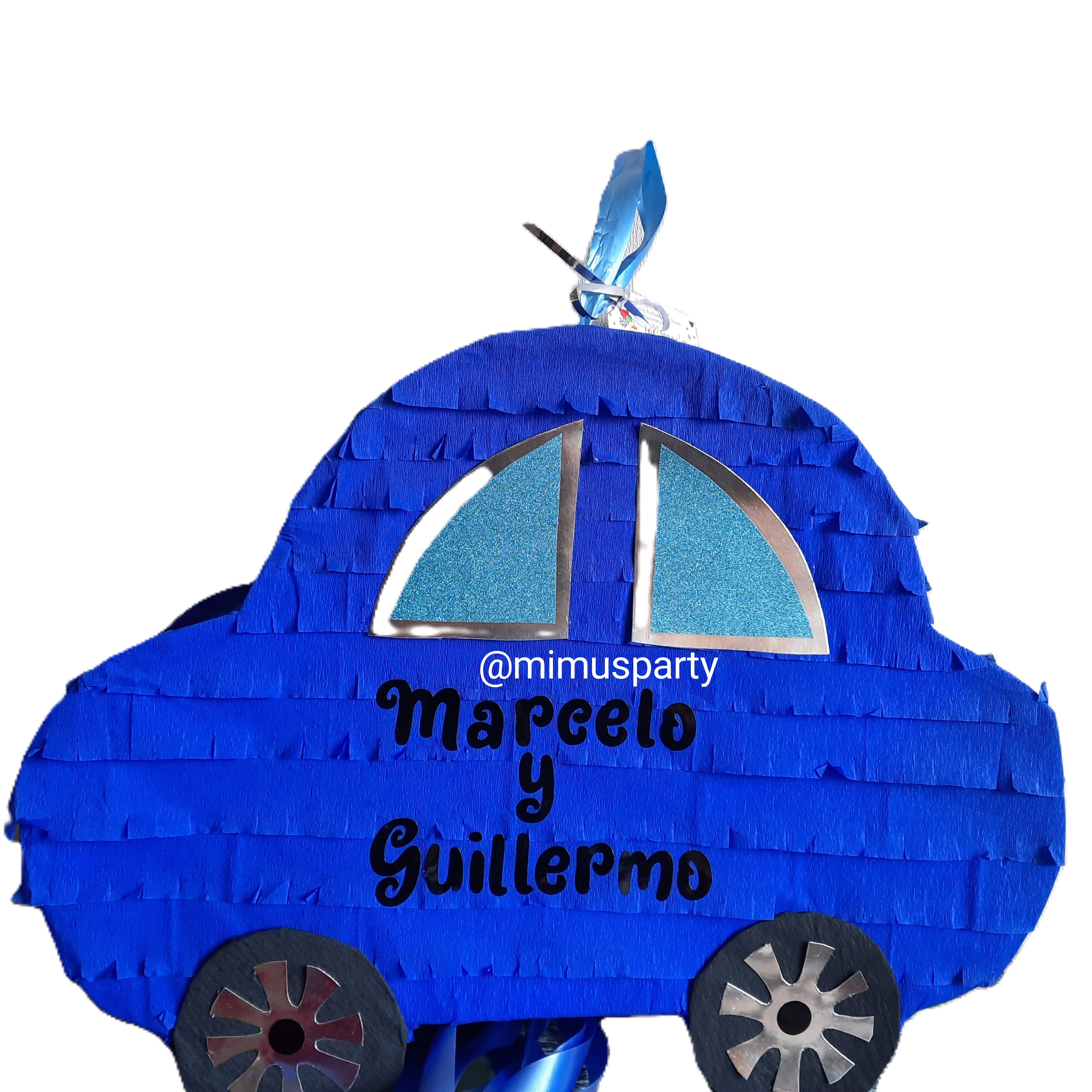 Blue Car Piñata