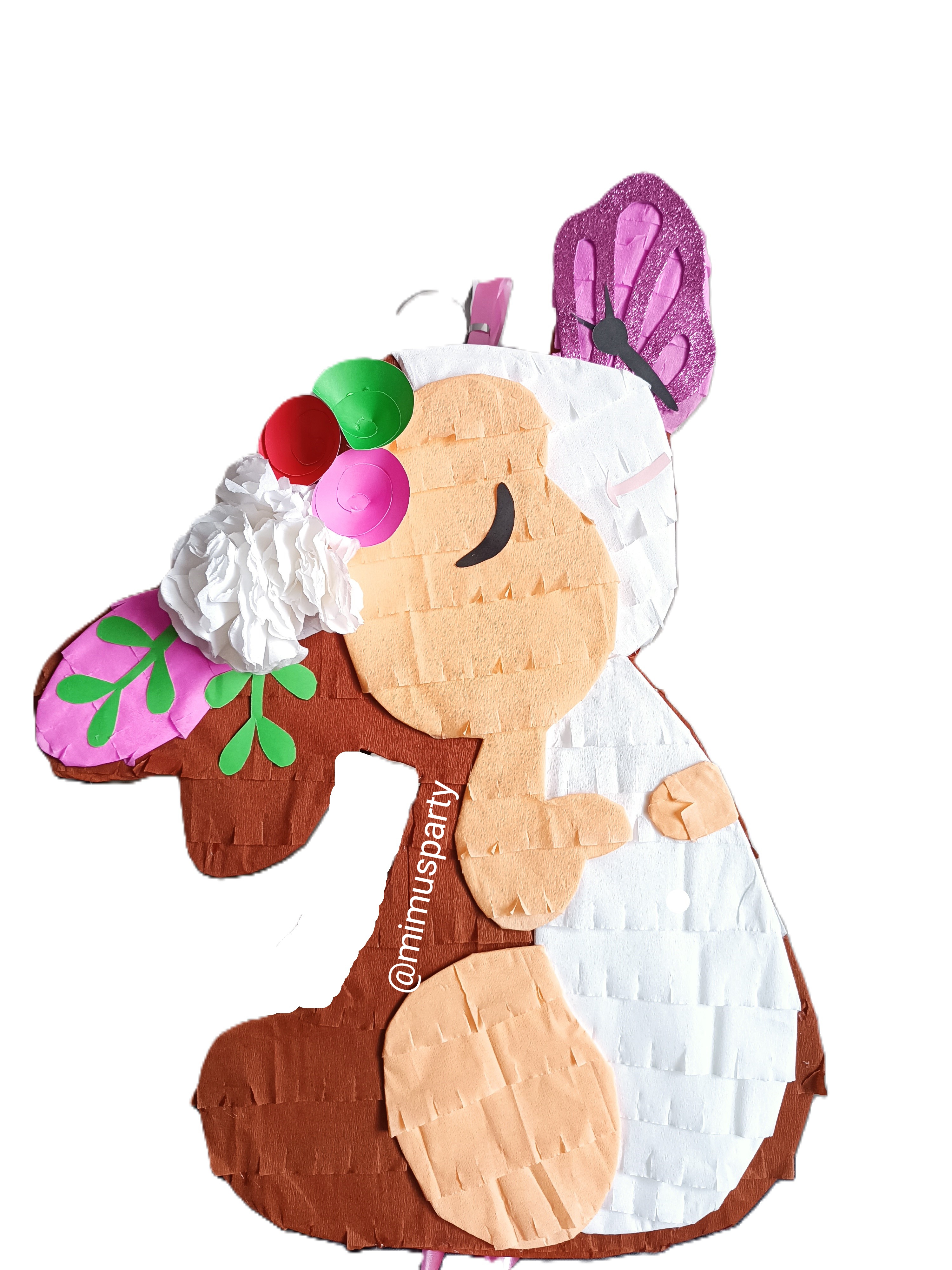 Forest Bunny piñata 
