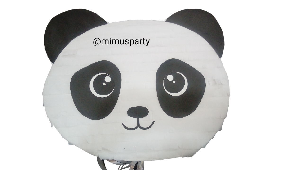 Panda Face Piñata
