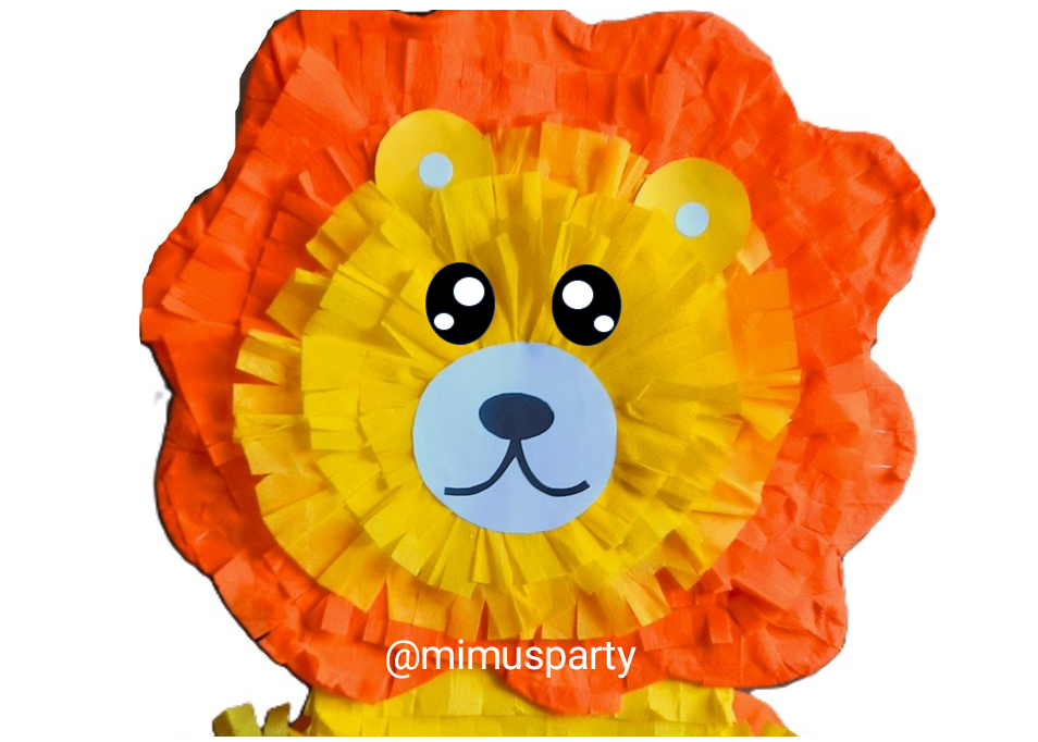Lion Face Piñata