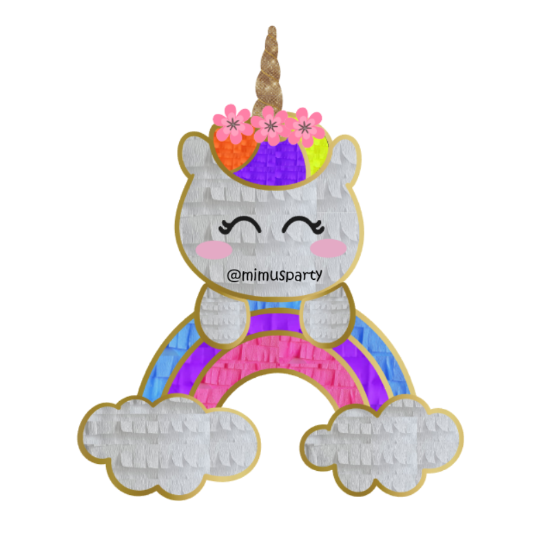 Unicorn Rainbow Piñata