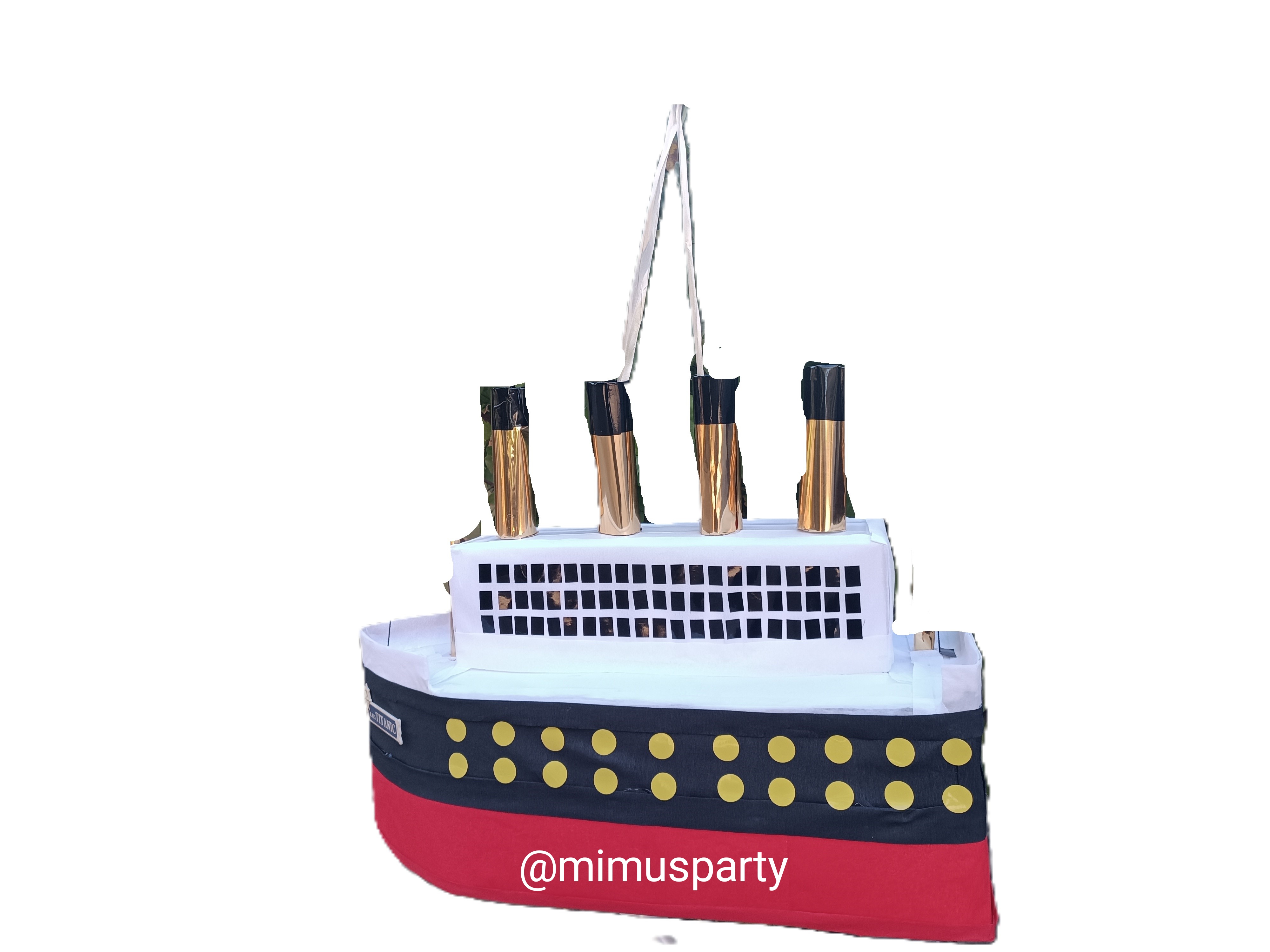 Ship-shaped Piñata
