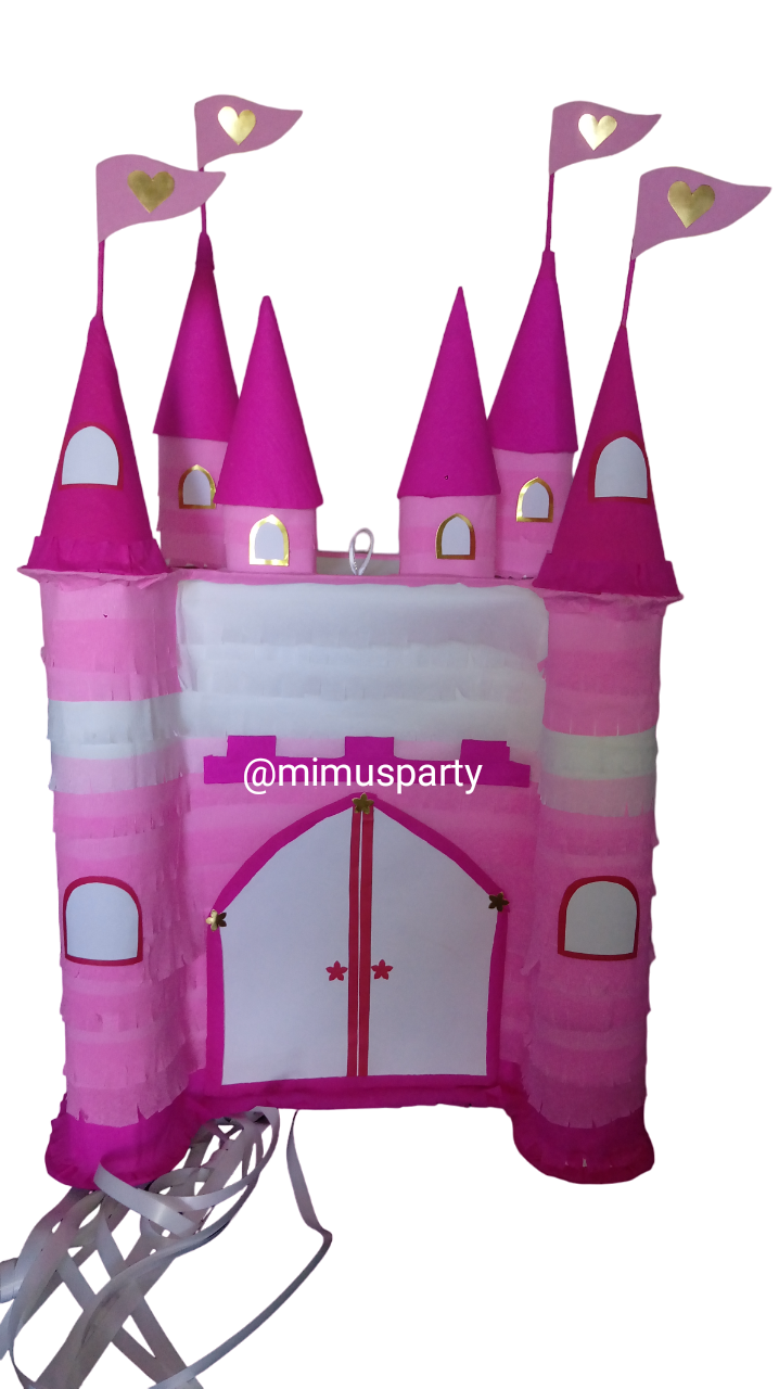 Pink Castle Piñata
