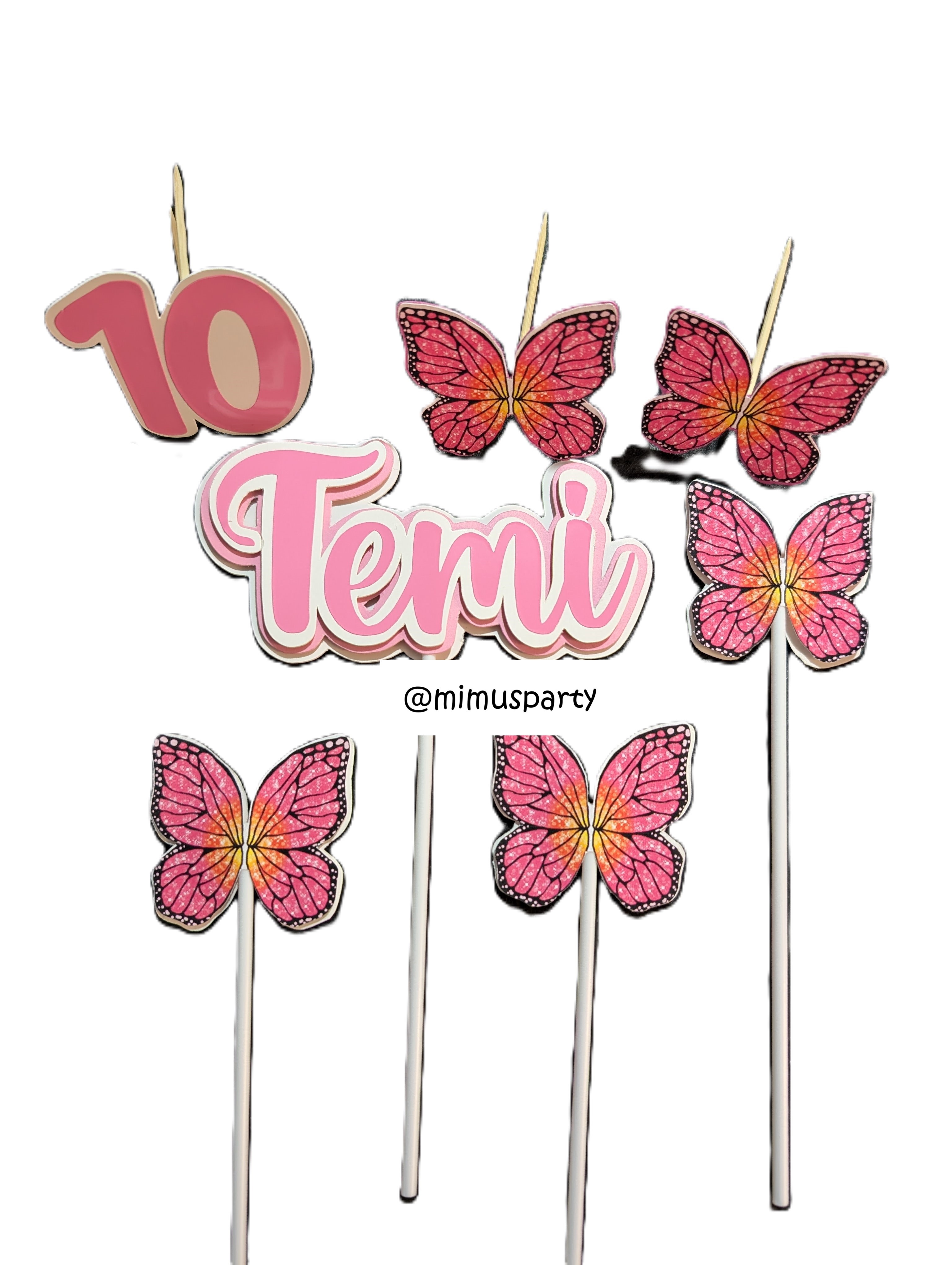 Butterfly Cake Toppers