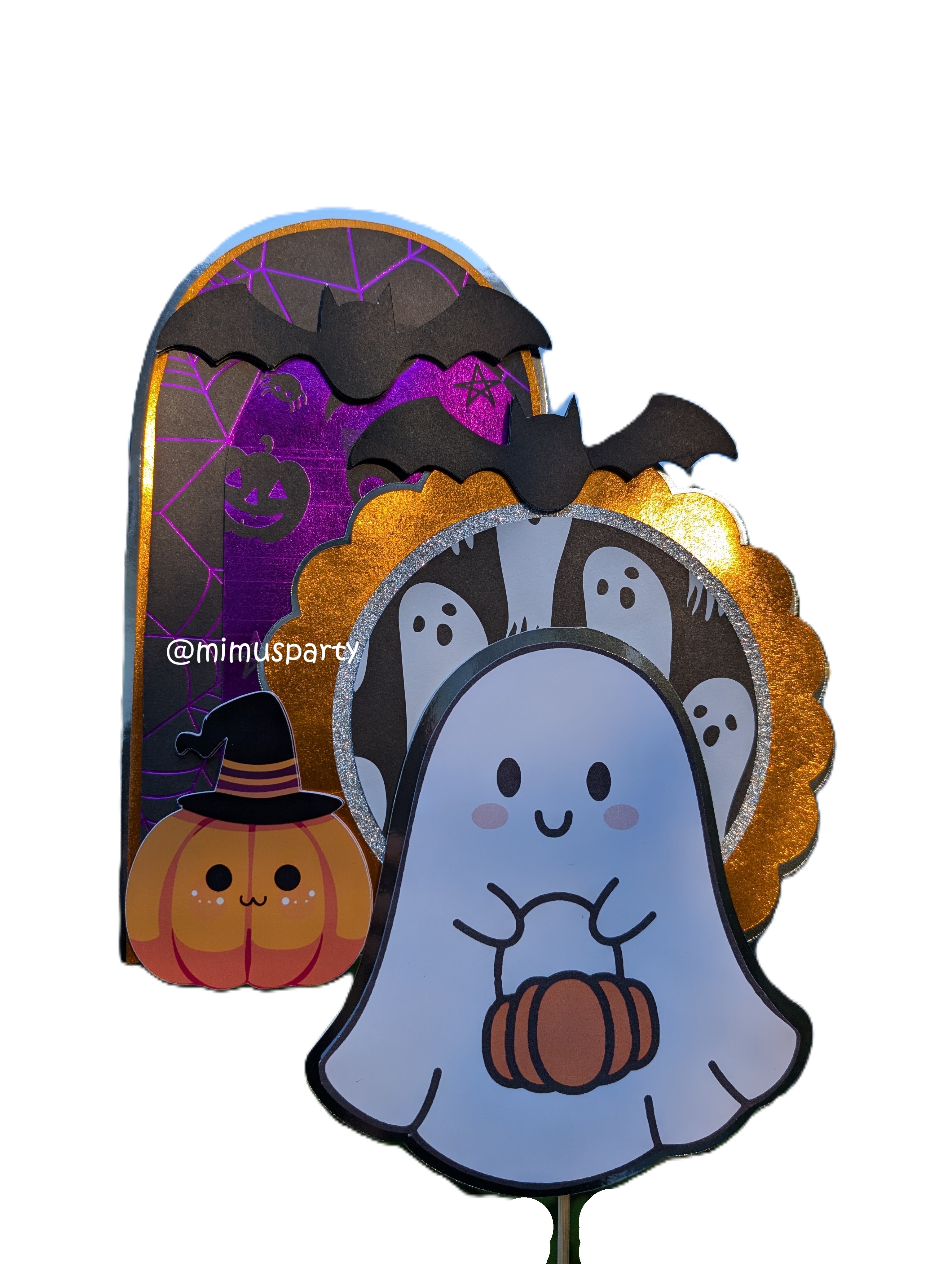 Halloween-Themed Cake Topper