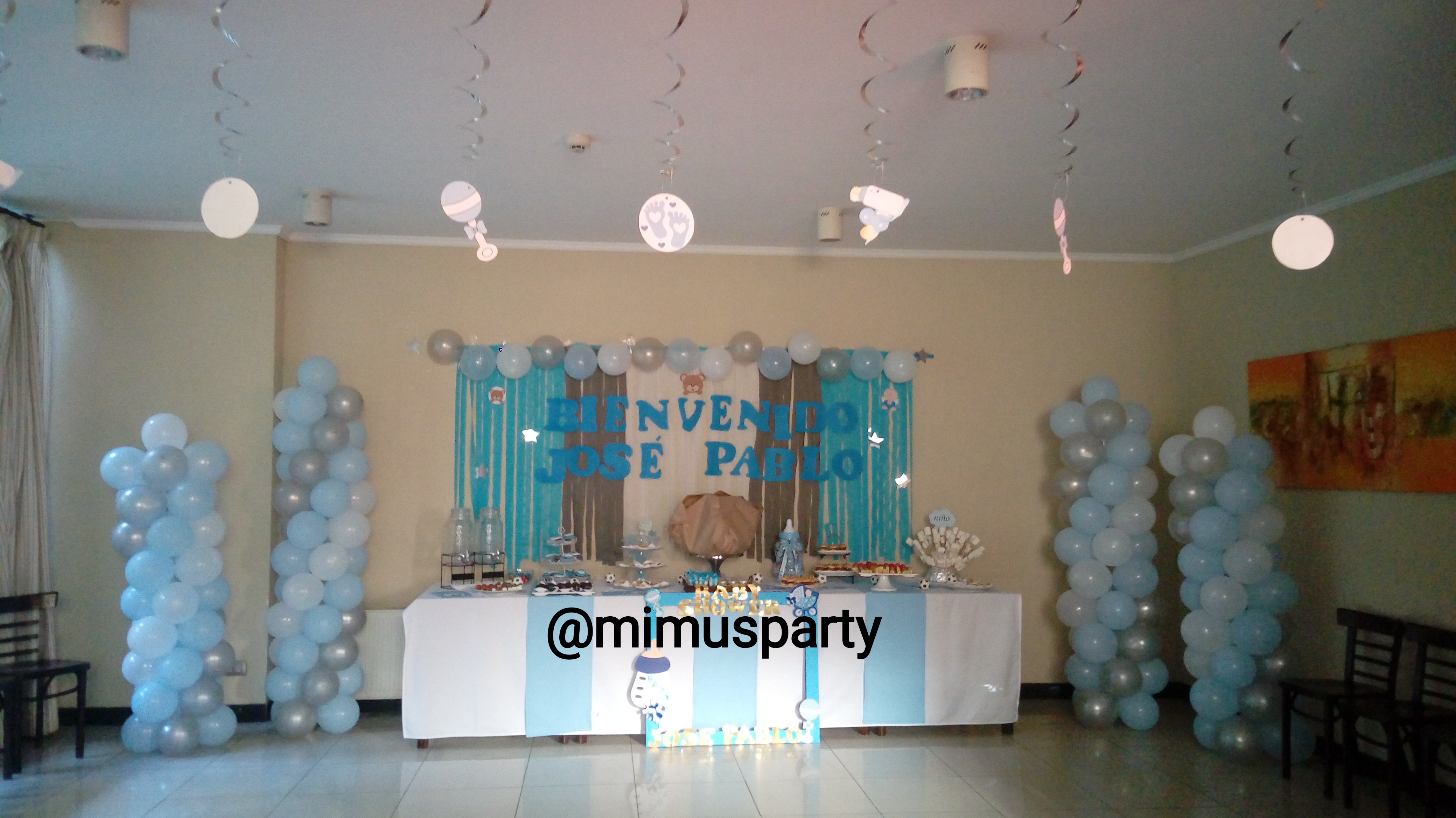 Complete decoration set for events